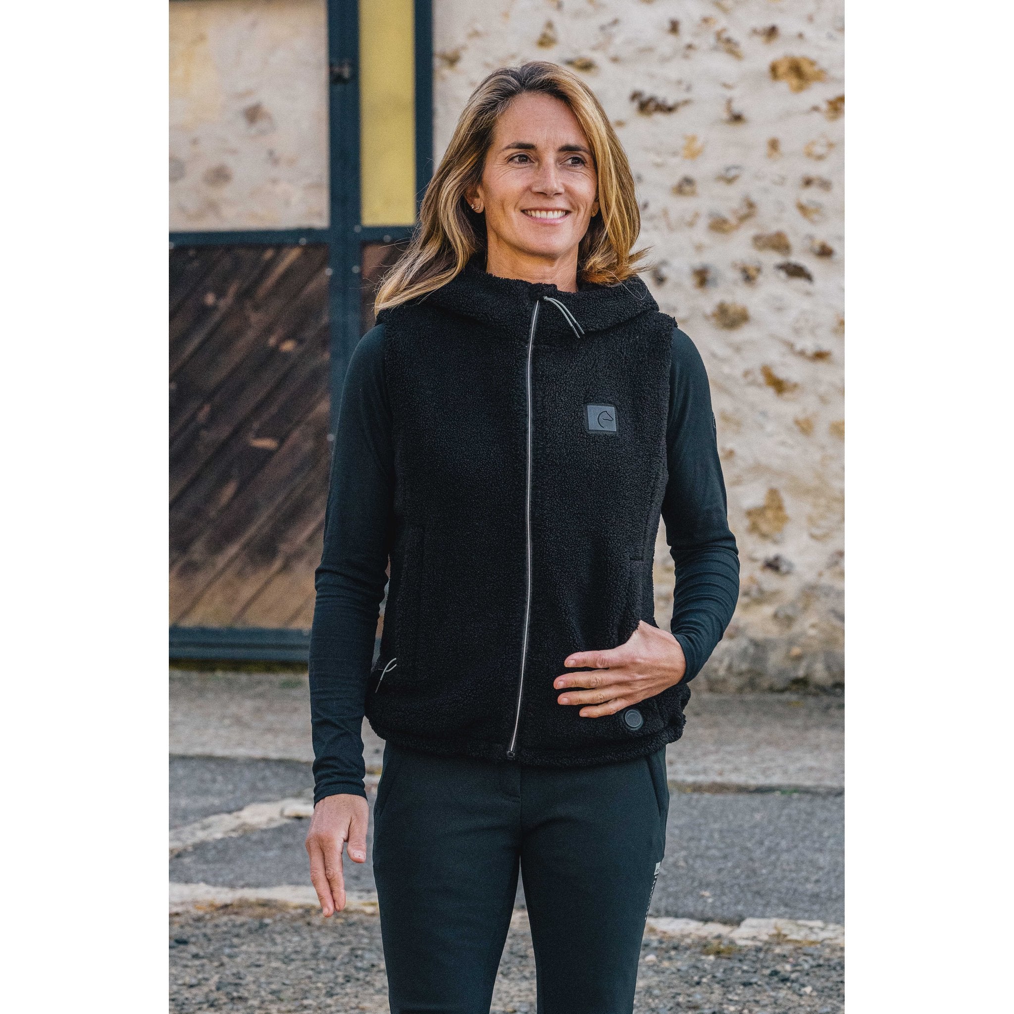 Equitheme Heated väst fleece Valery