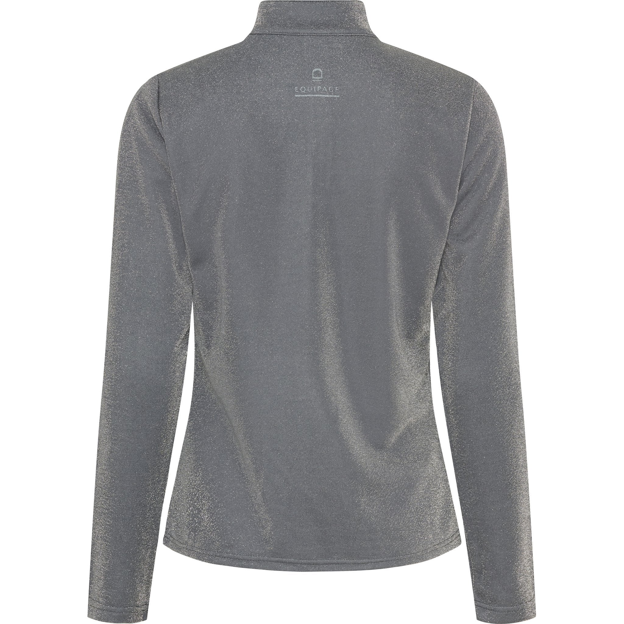 Equipage Shimmer långärmad ridskjorta med half-zip