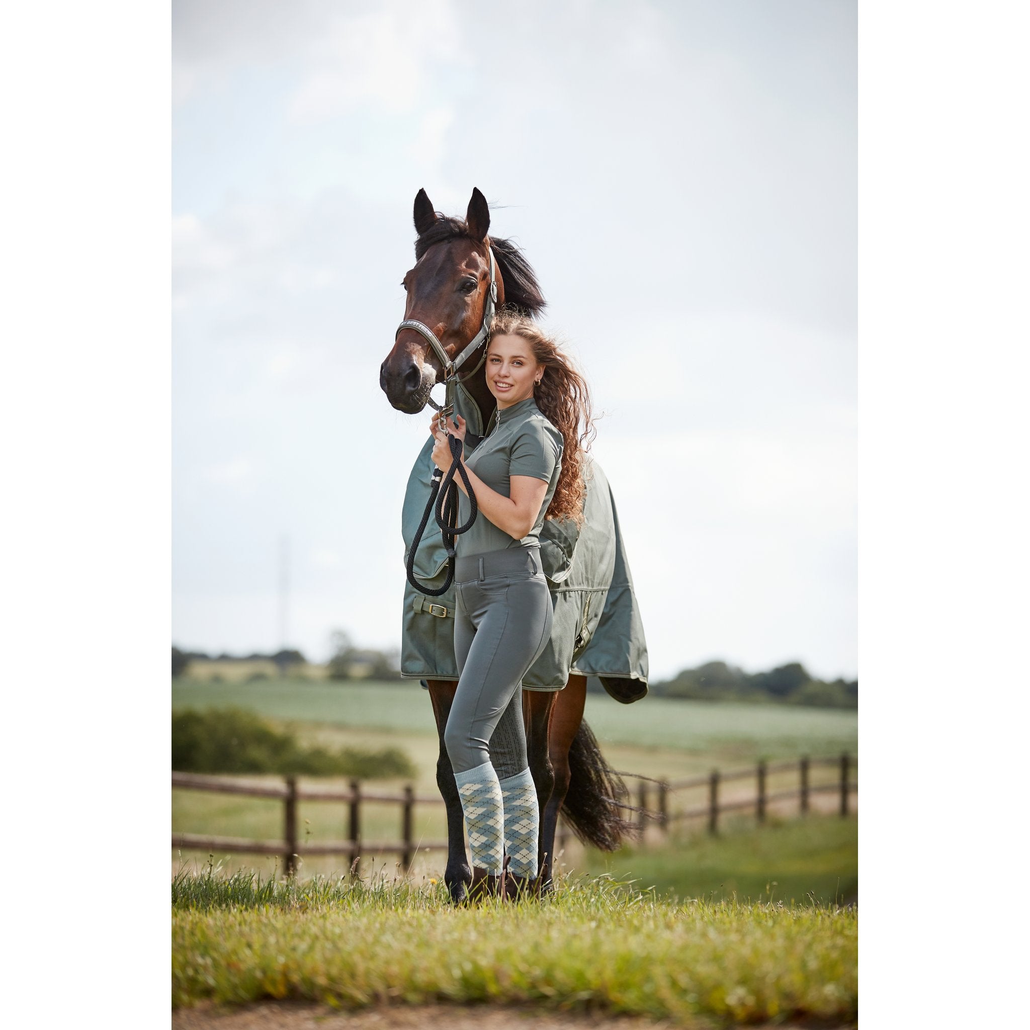 Equipage Hasty Half-zip Kortärmad ridblus