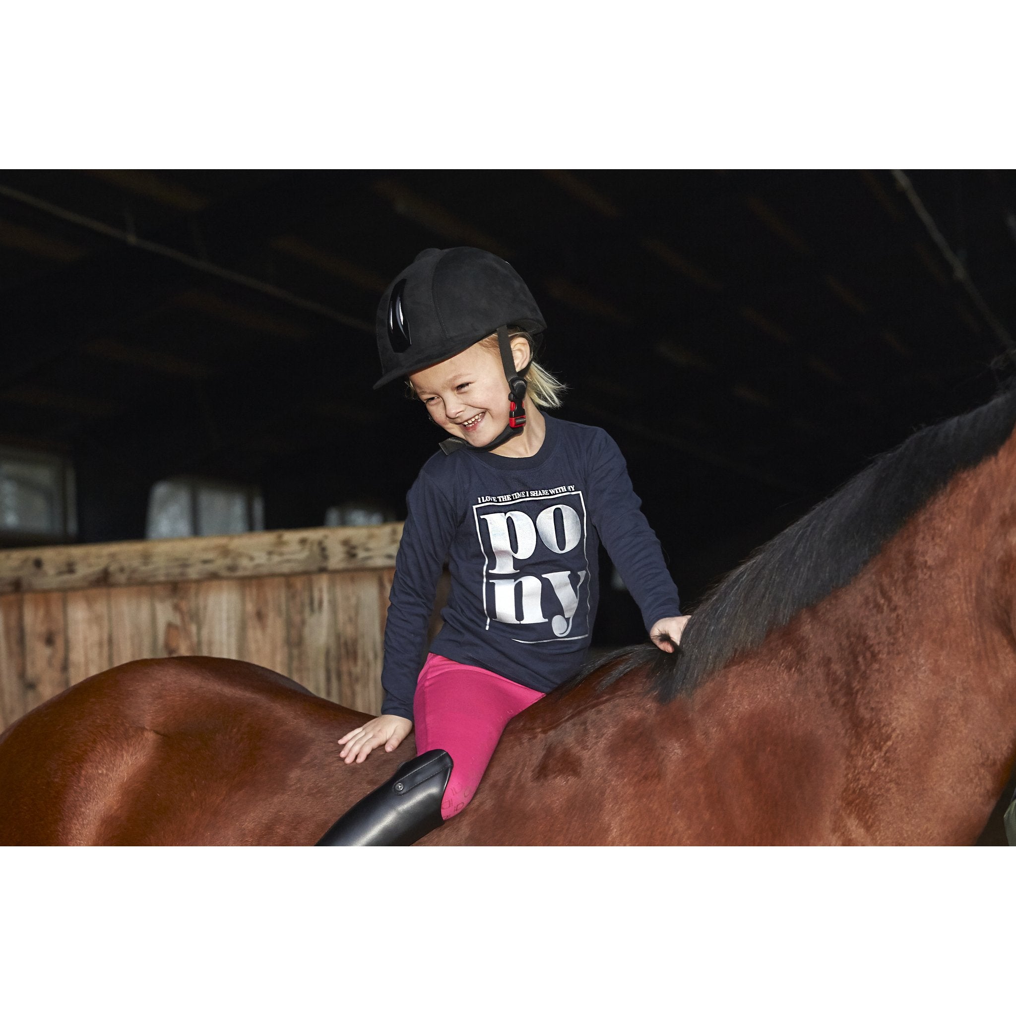 Equipage Jinx långärmad ridtröja för barn