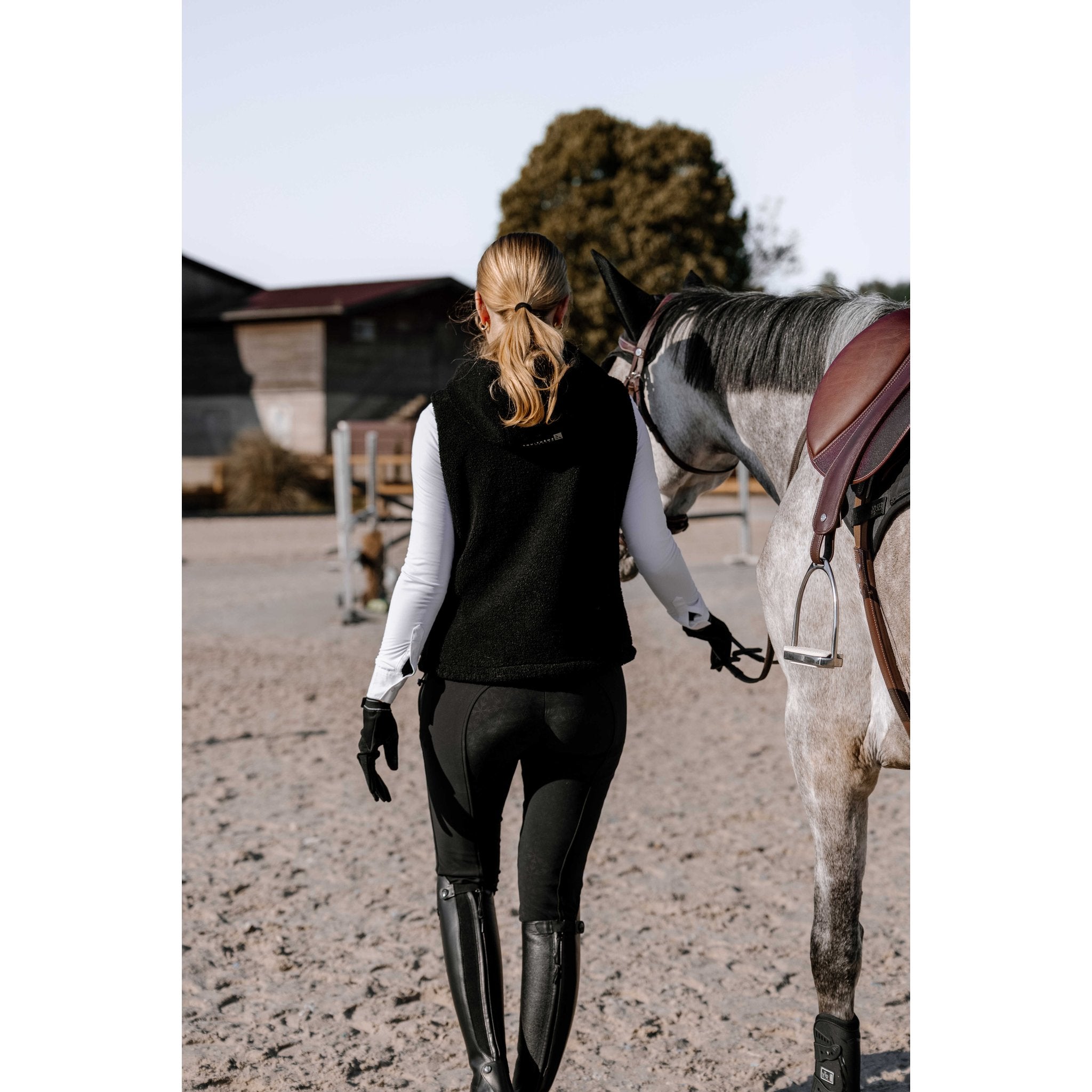 Equitheme Heated väst fleece Valery
