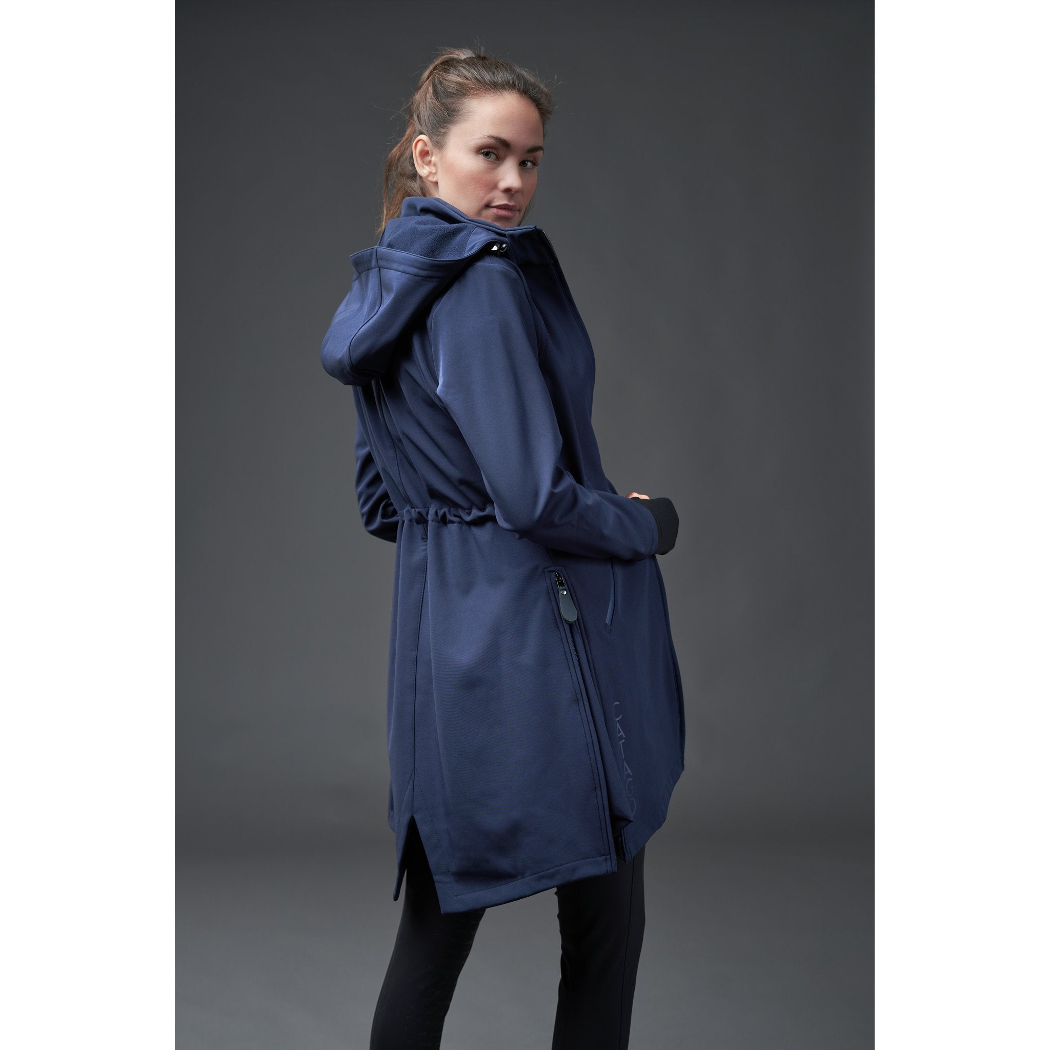 CATAGO Abby lång ridjacka i softshell