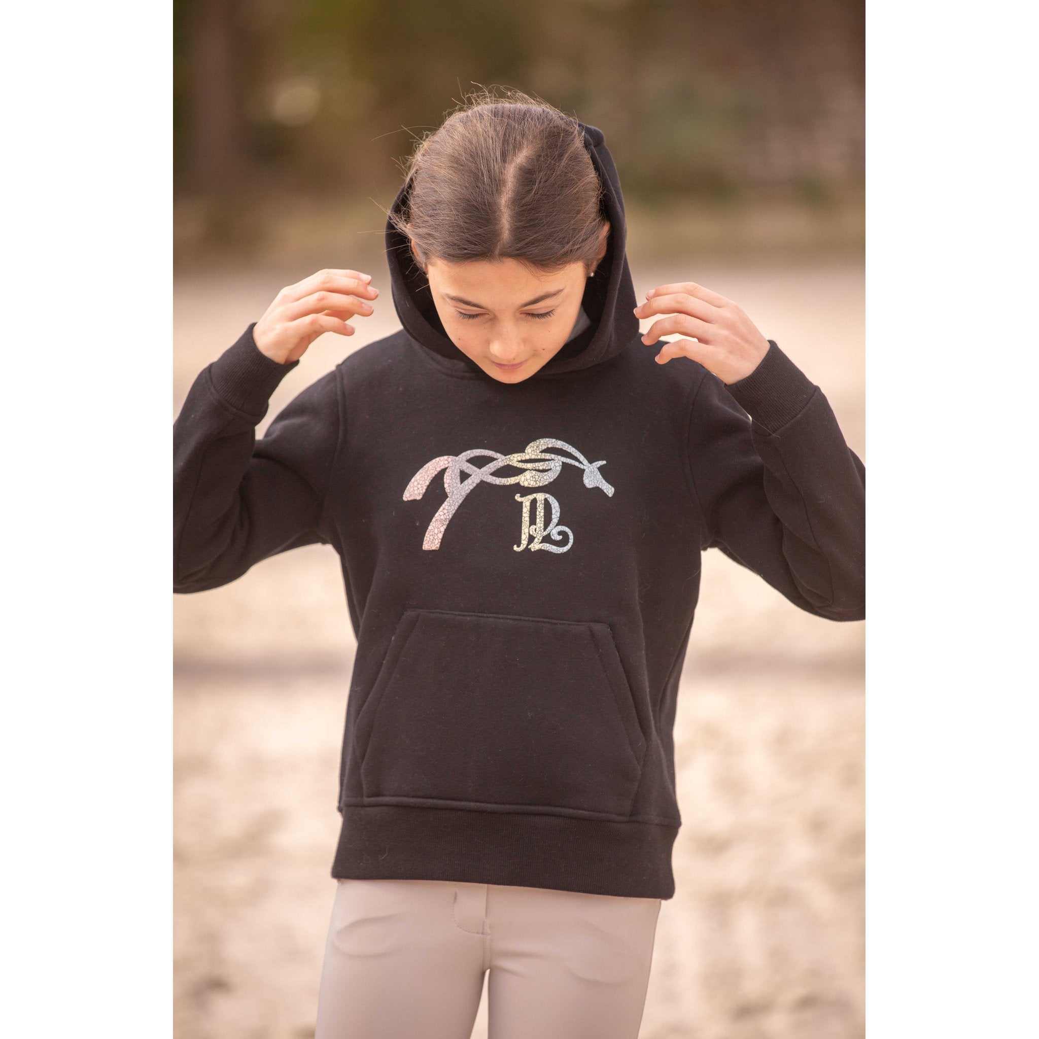 PENELOPE Eden Black Funny Hoodie Barn