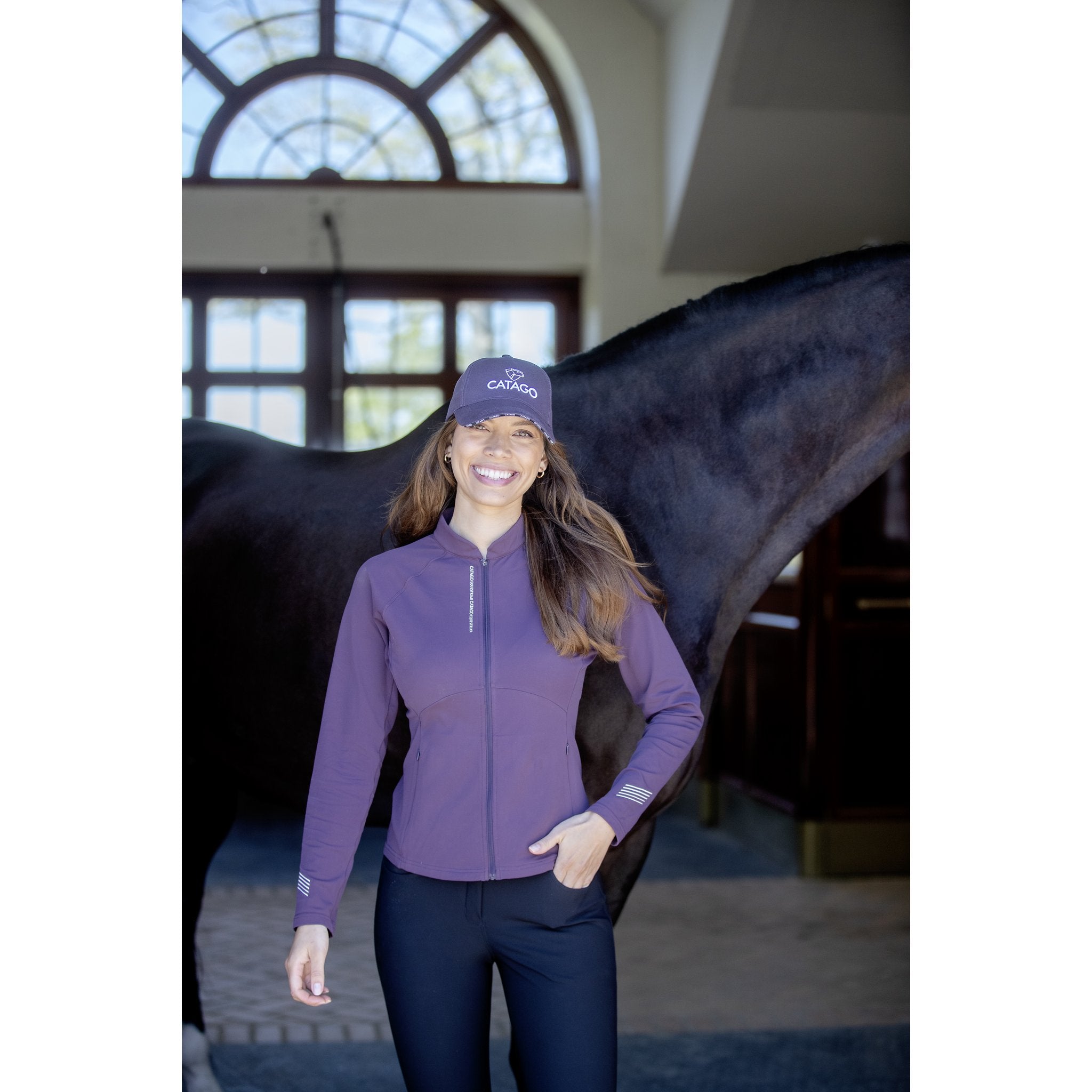 CATAGO Tabita zip cardigan