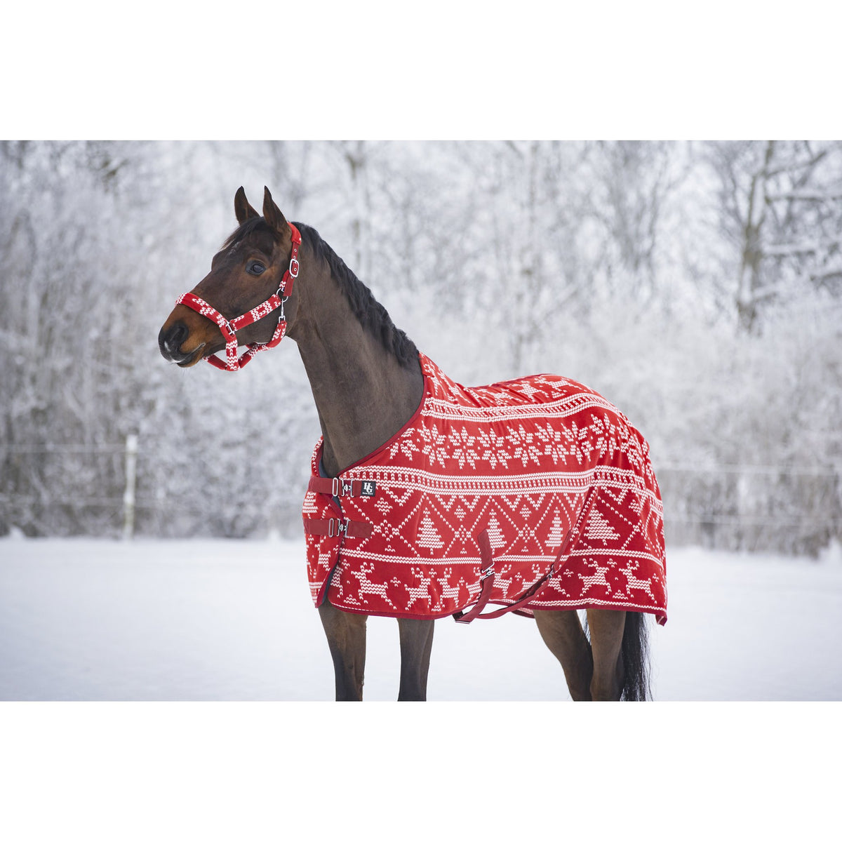 Horse Guard Christmas fleecetäcke