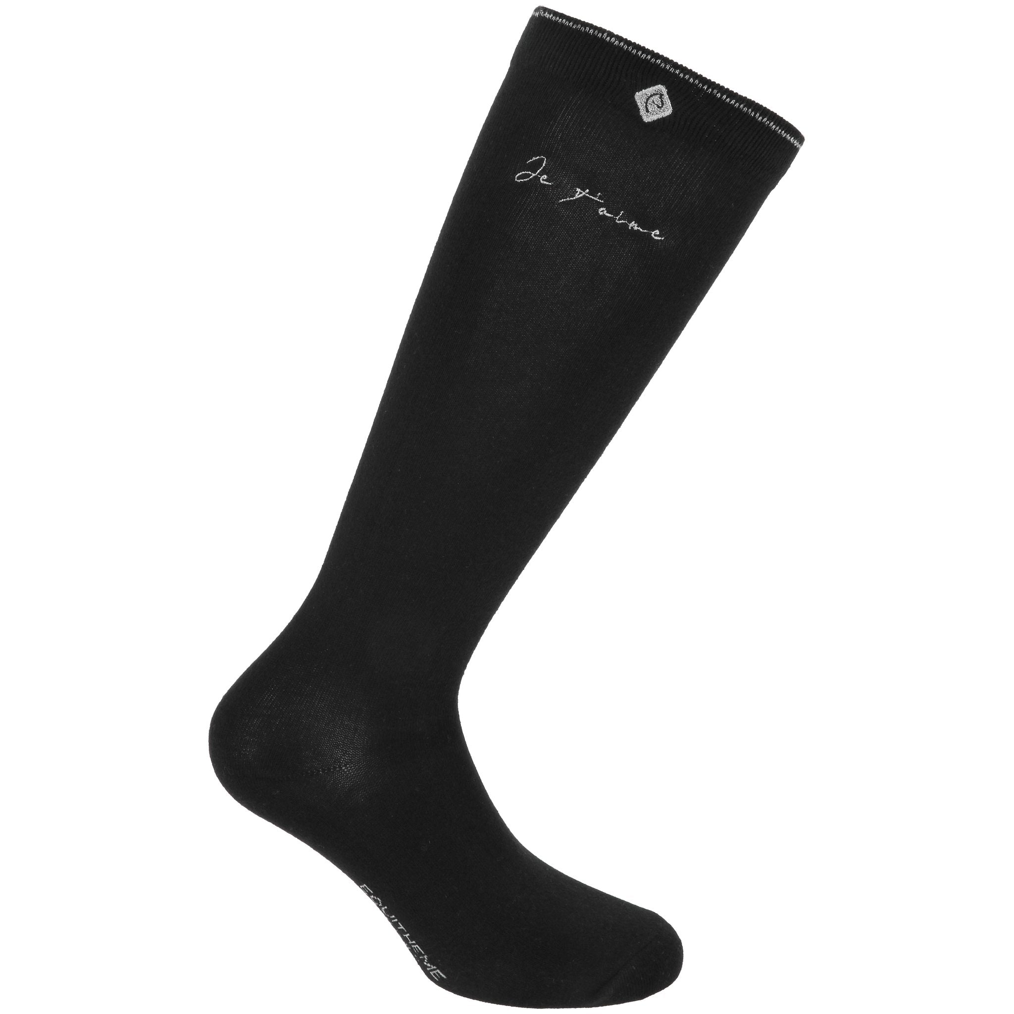 Equitheme Je t'aime Strumpor EK-Rose