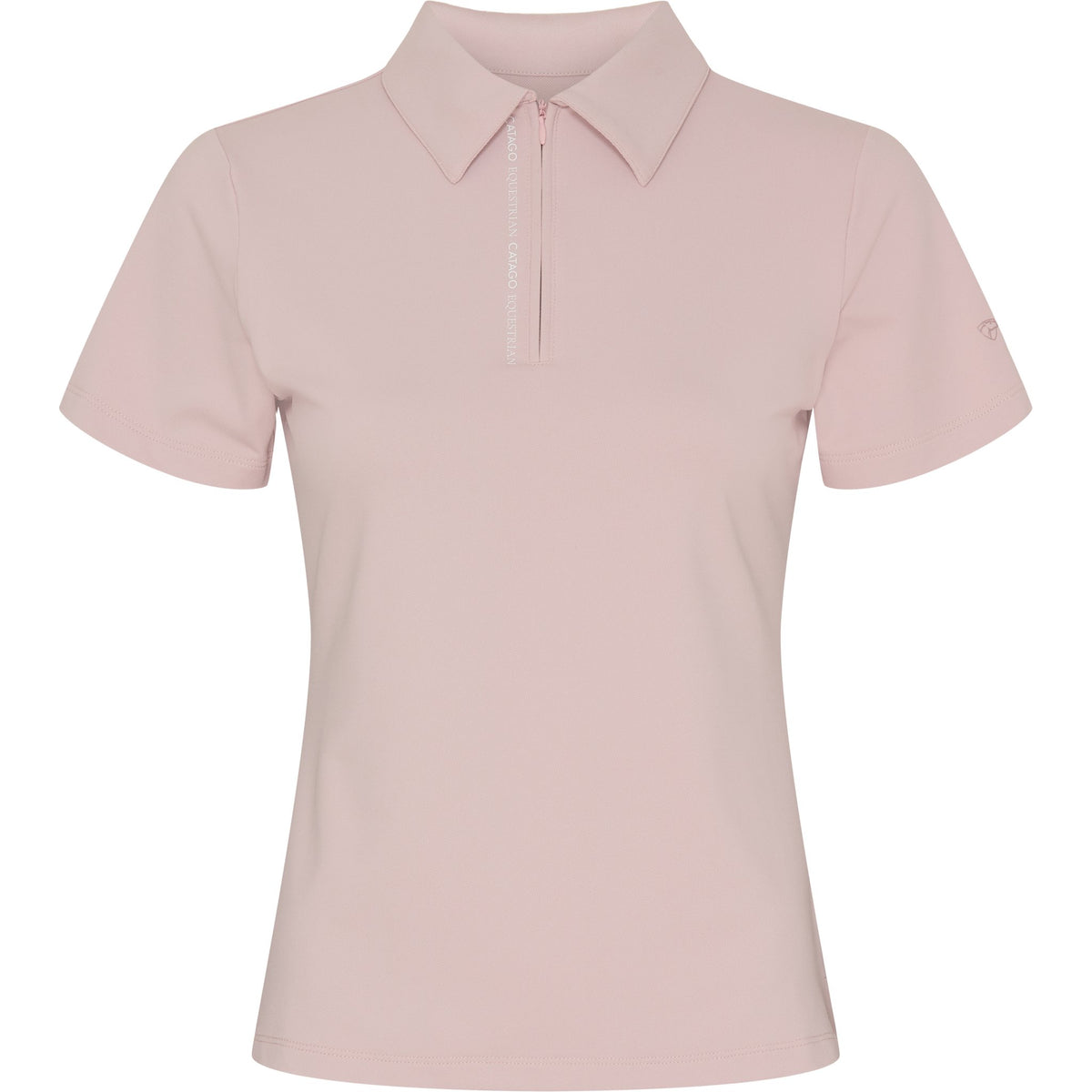 CATAGO Nash zip polo kortärmad ridblus