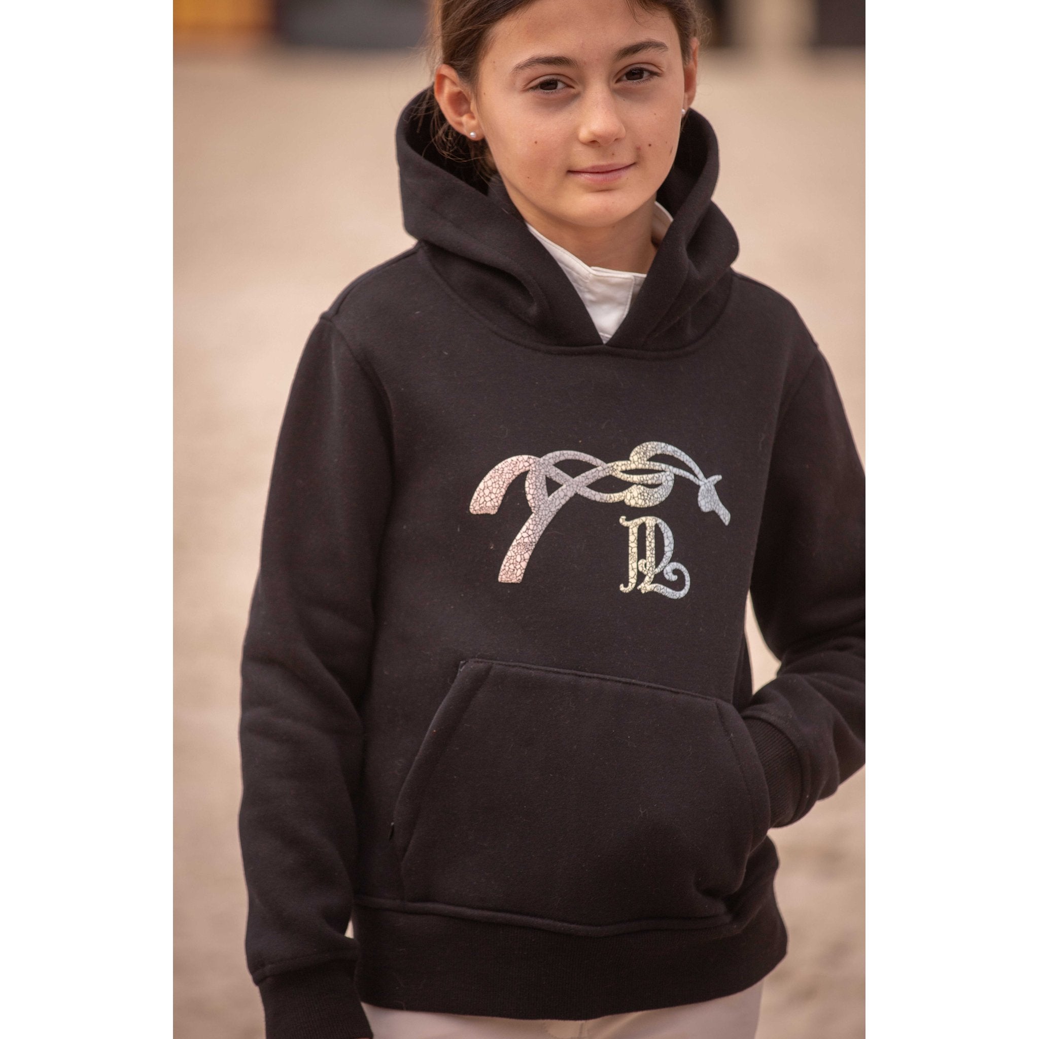 PENELOPE Eden Black Funny Hoodie Barn