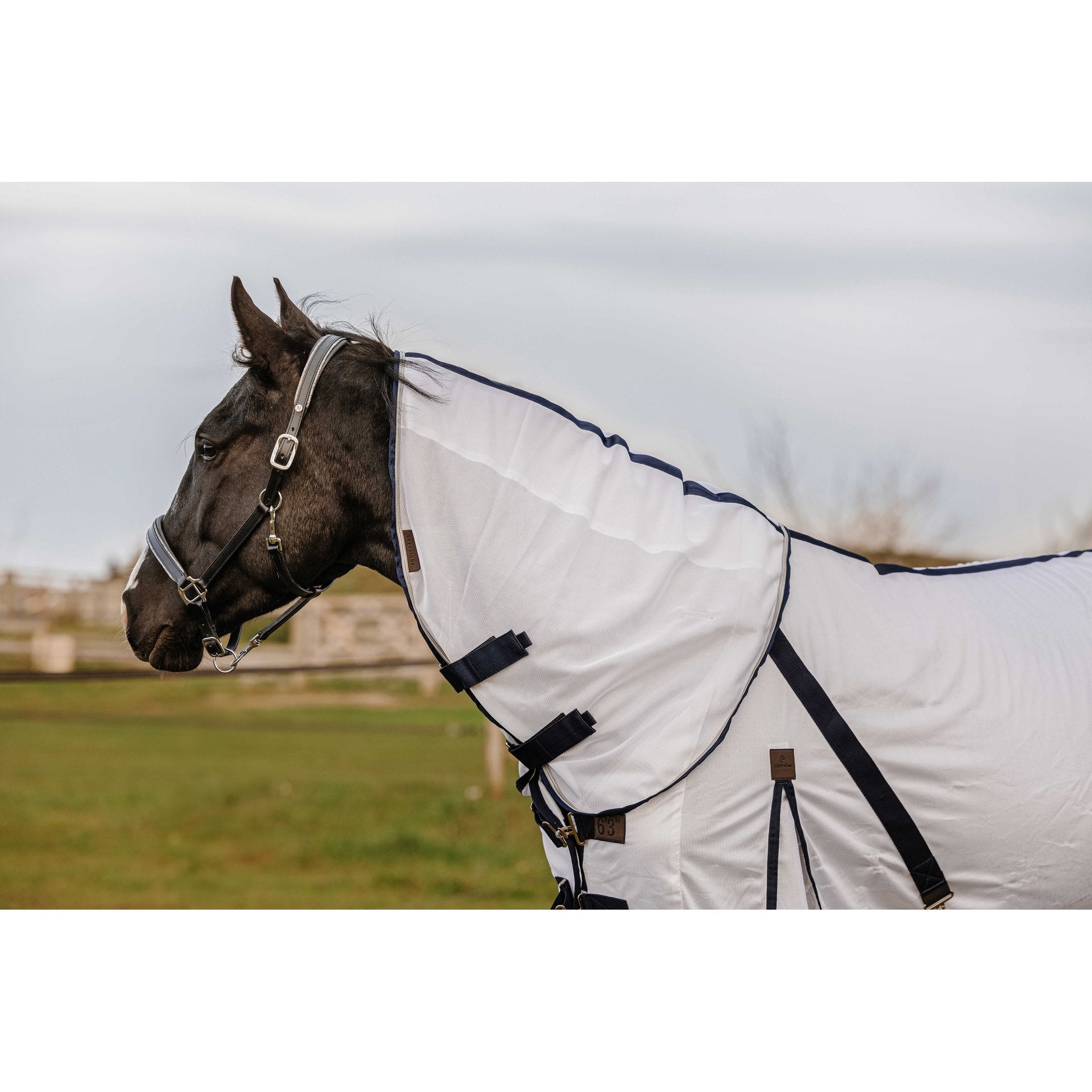 Halstäcke Equithème Mesh Anti Insekt 0 g