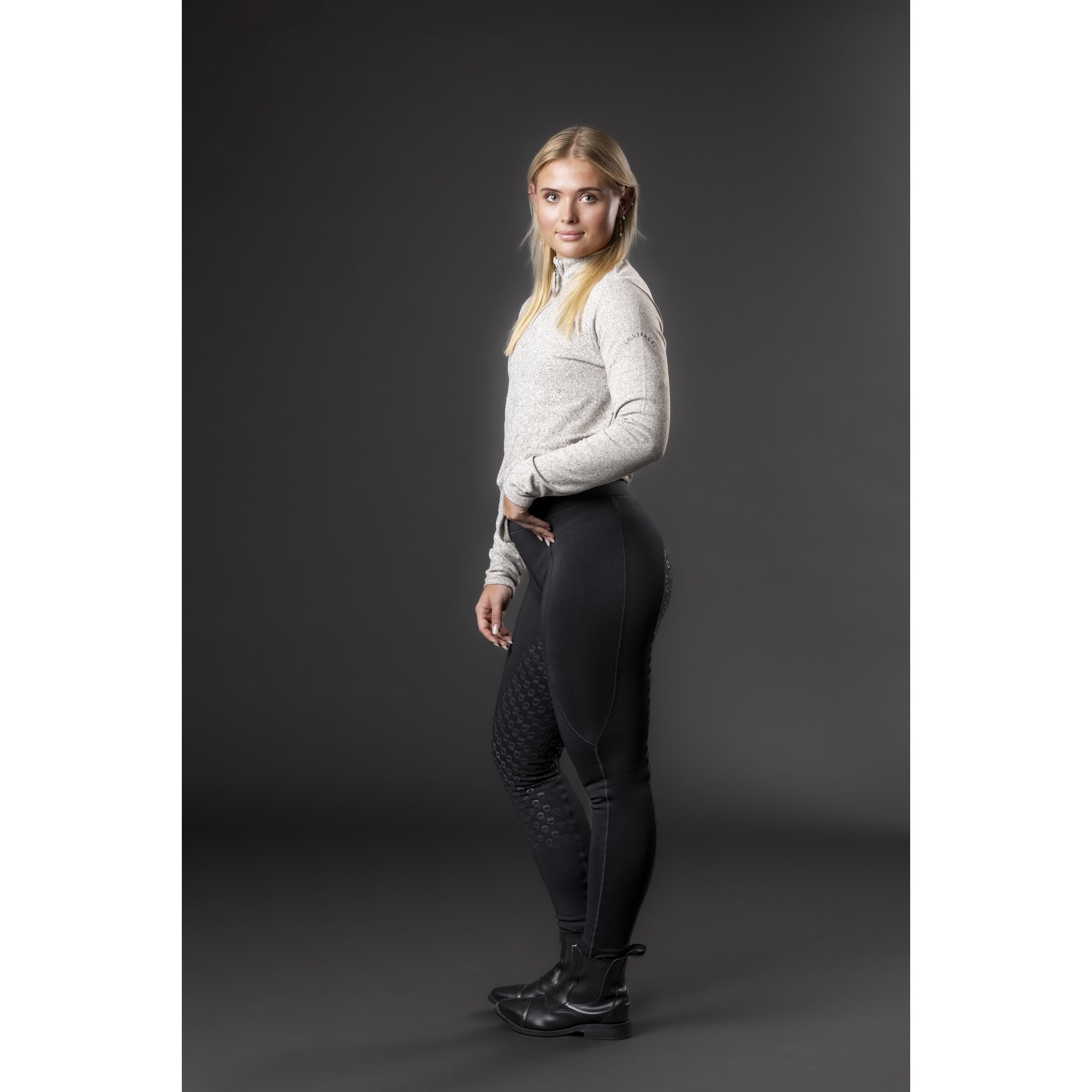 Equipage Safina vinterridtights för barn, fullgrip