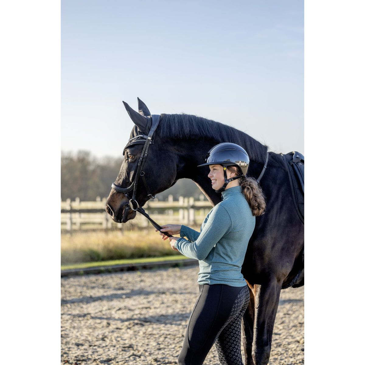 Equipage Safina vinterridtights för barn, fullgrip