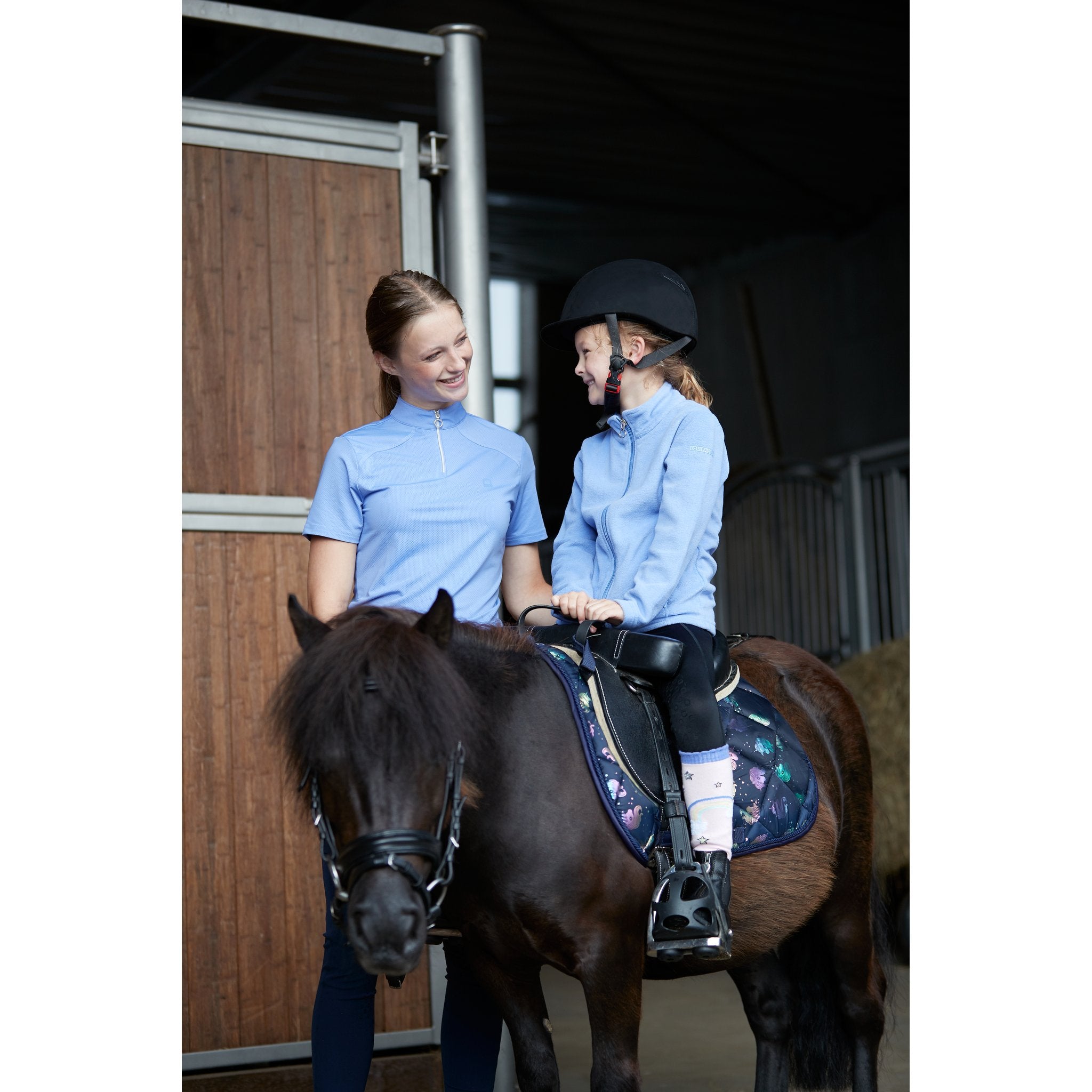 Equipage Molly ridtights med fullt grepp för barn