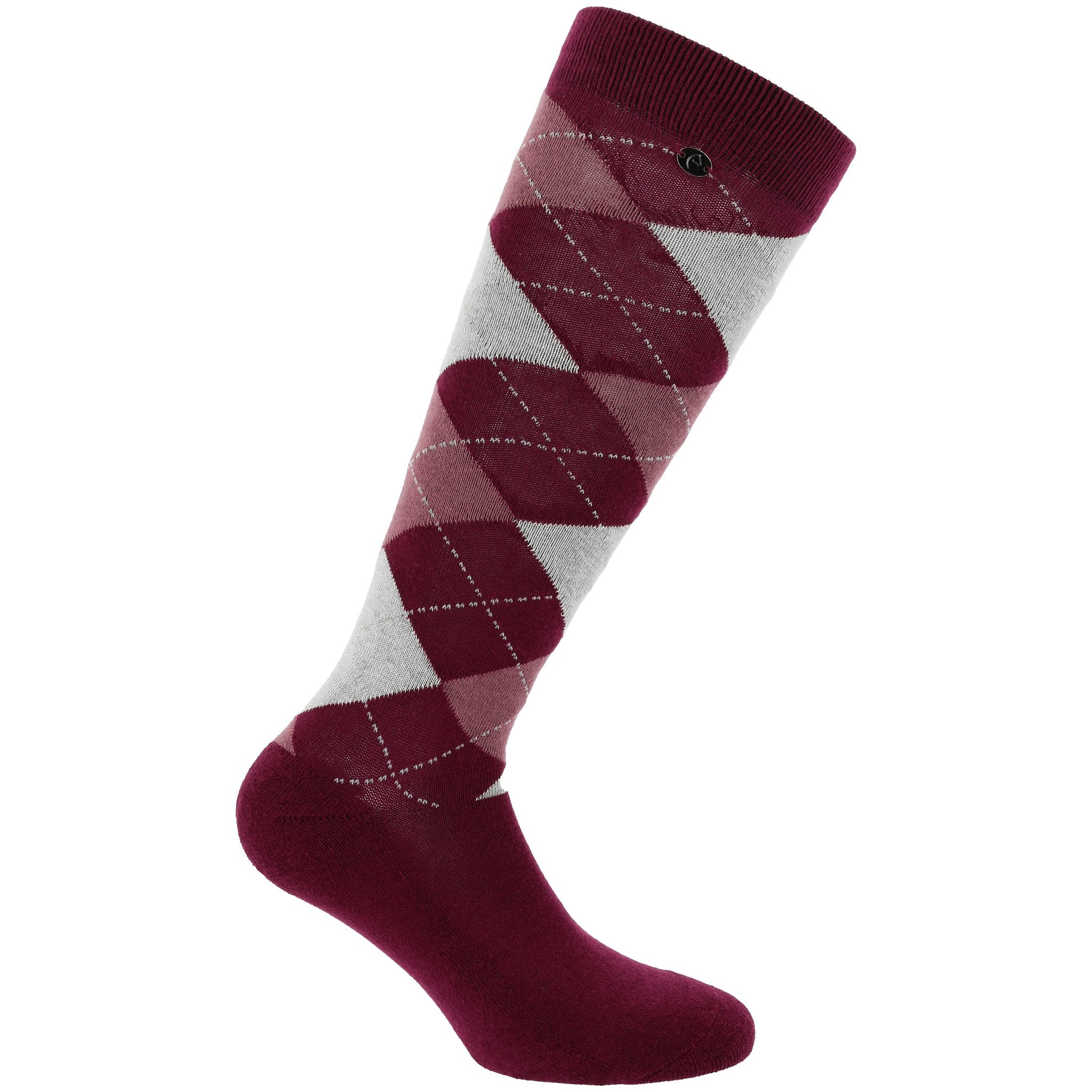 Equithème Argyle Strumpa