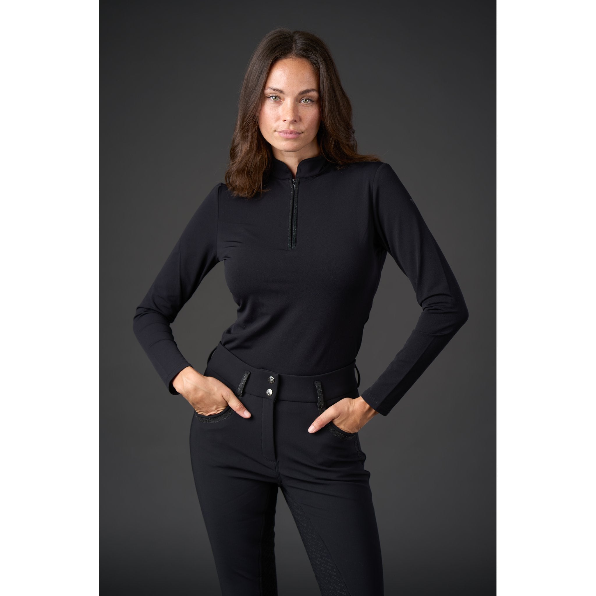 Catago Vinica ridtröja med half-zip