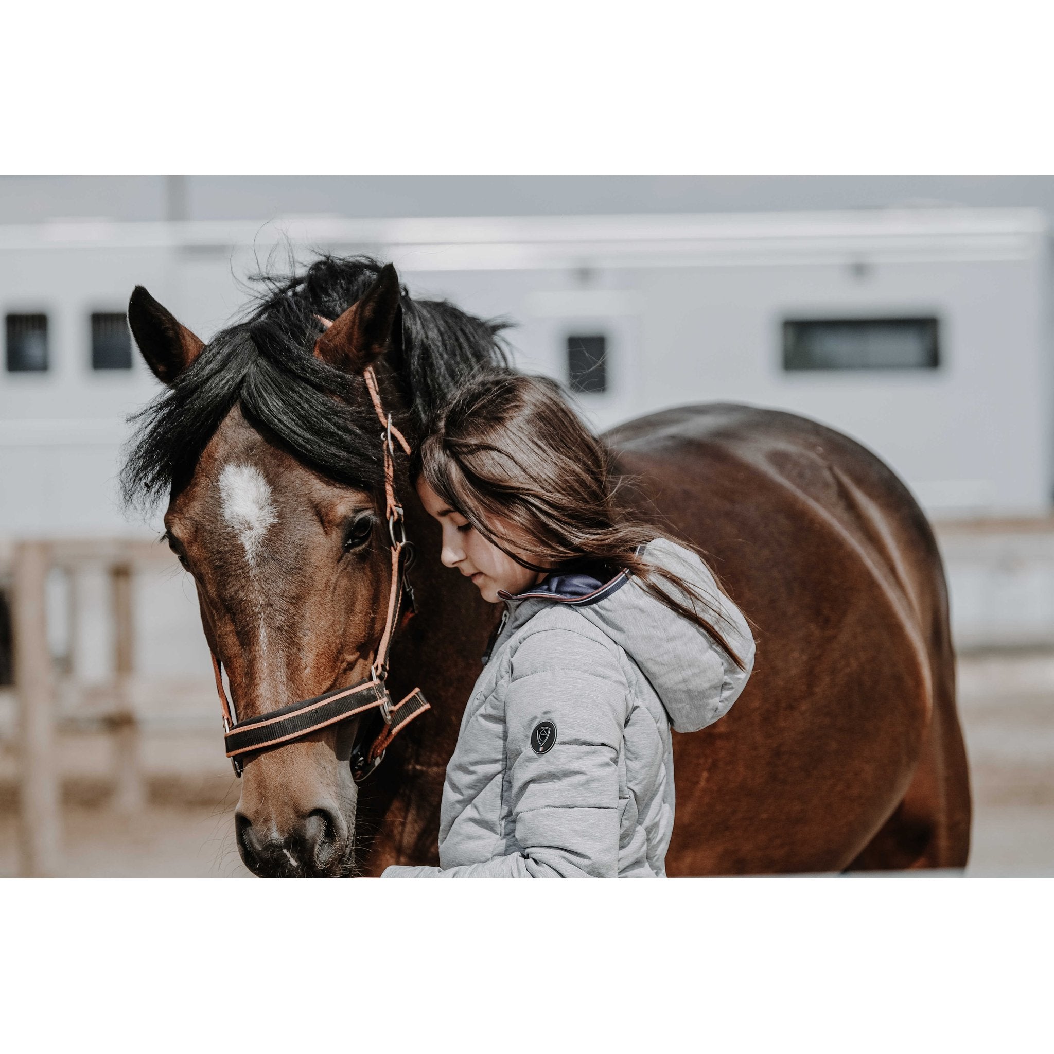 Equithème Lara Vadderad Jacka Barn
