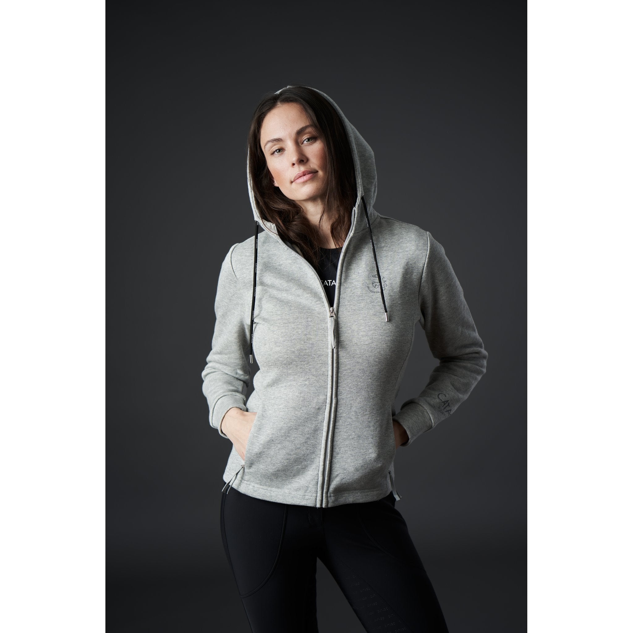 CATAGO Natalie Hoodie med dragkedja