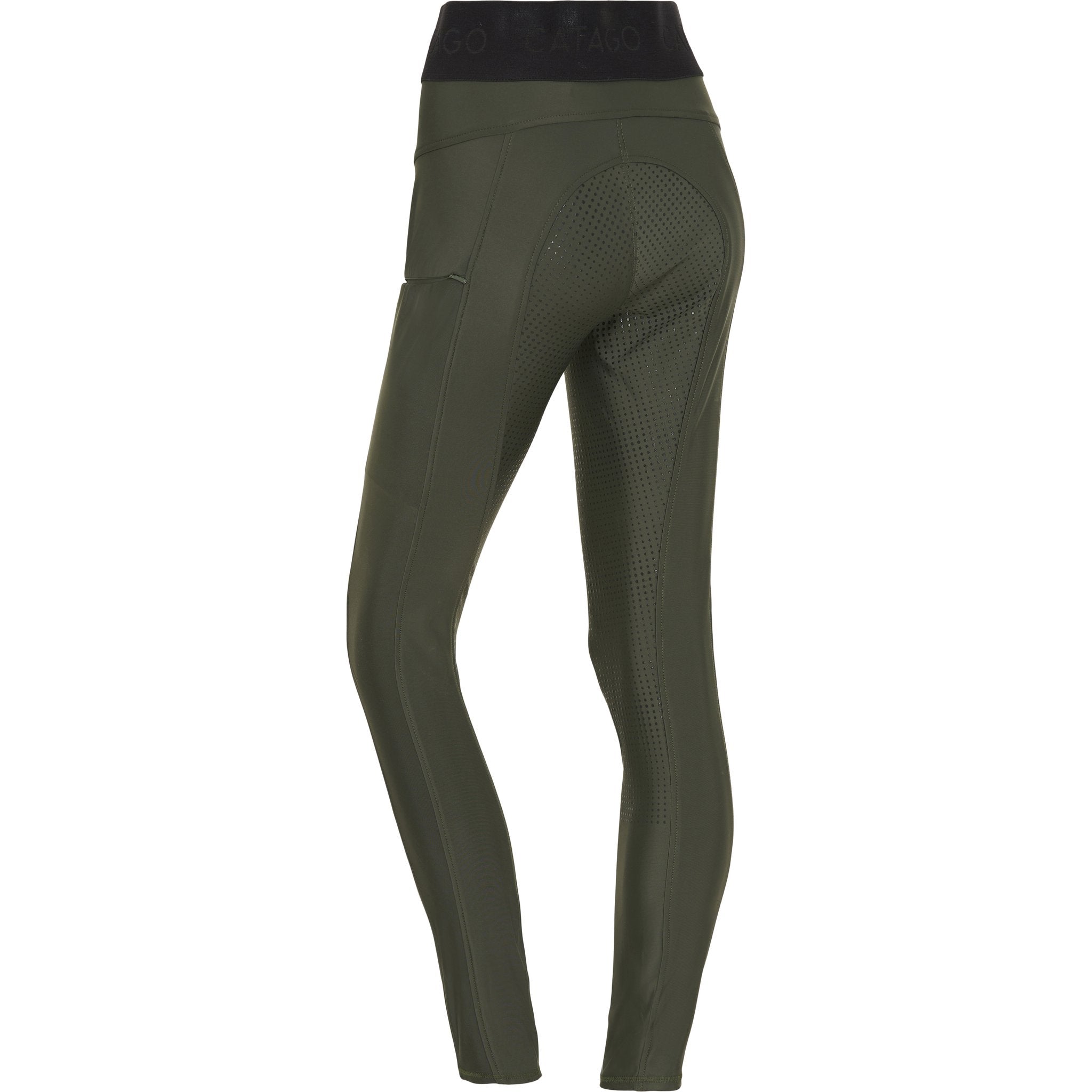 CATAGO Aroy ridtights med hög midja & helskodd