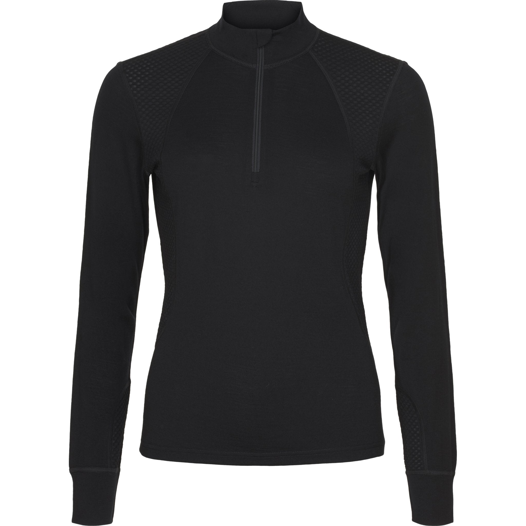 CATAGO Madeleine Merino långärmed half-zip top