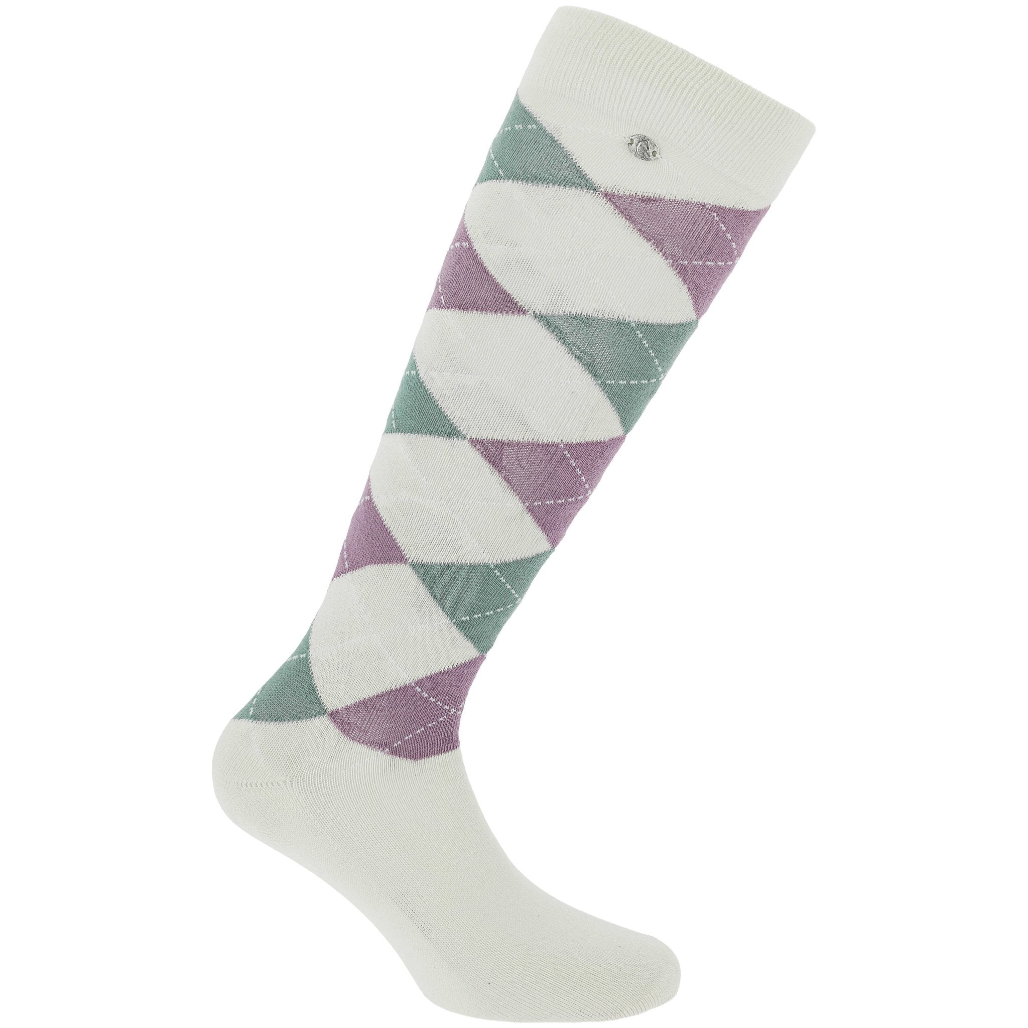 Equitheme Argyle Strumpor