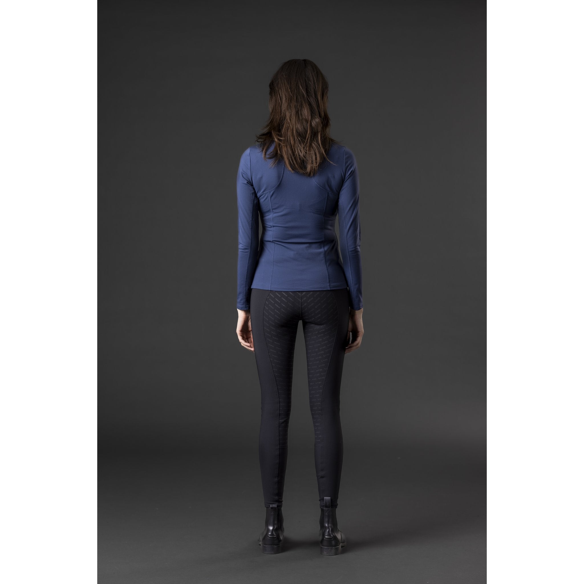 CATAGO Bree långärmad ridtröja med half-zip