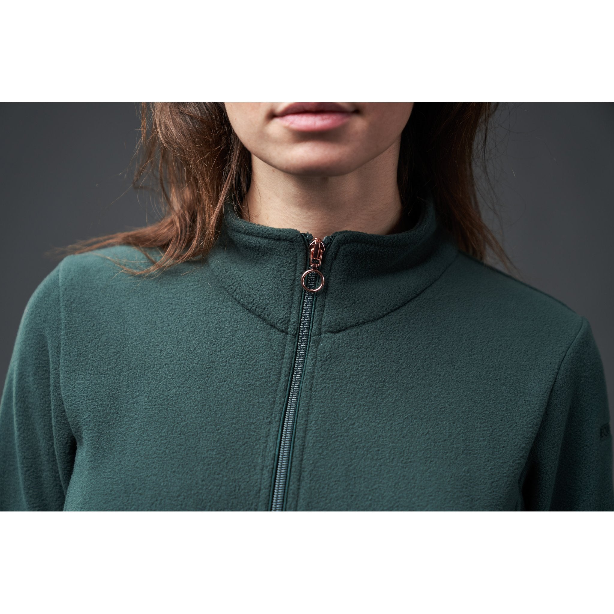 Equipage Gilly fleece cardigan för ridning
