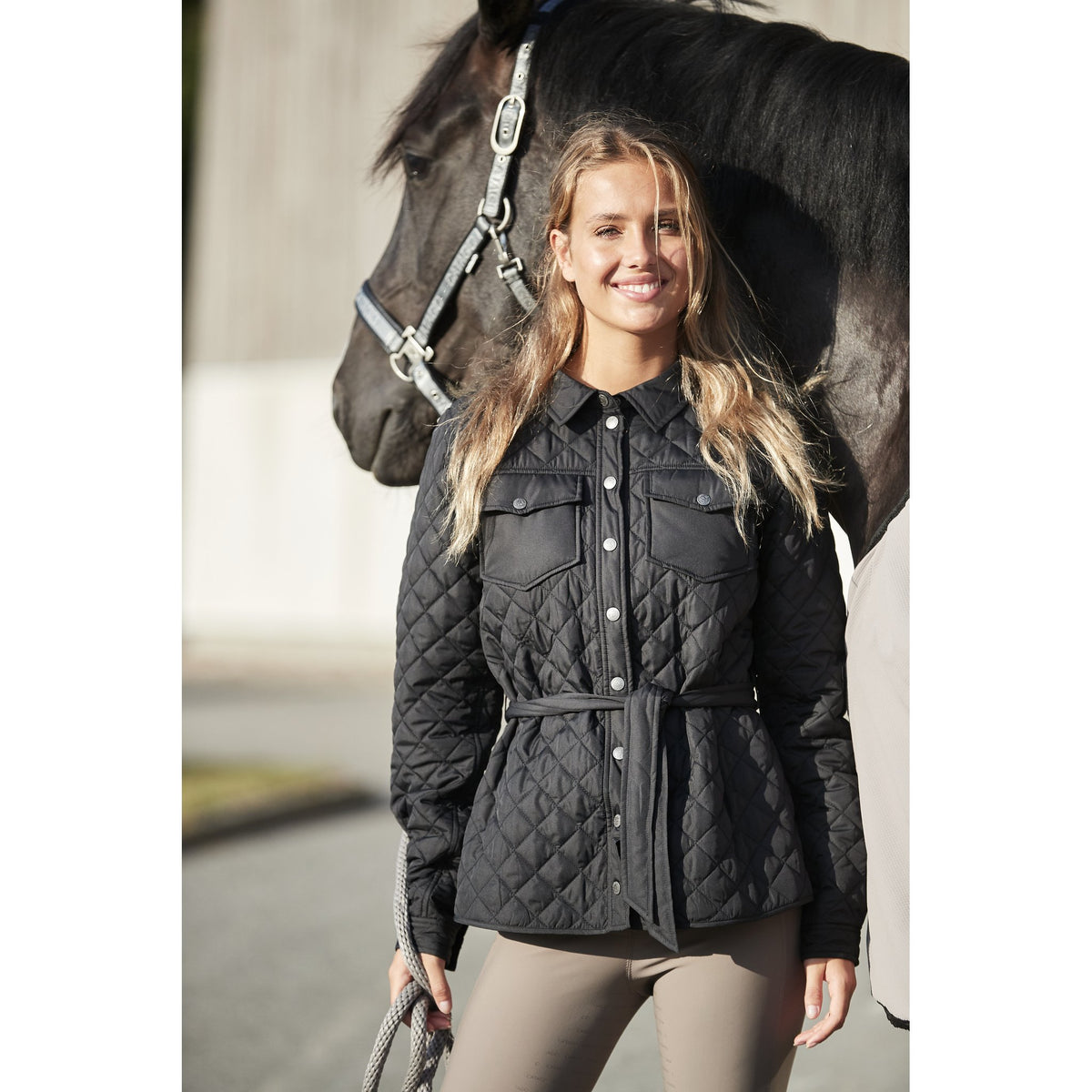 CATAGO Pearl quilted ridjacka