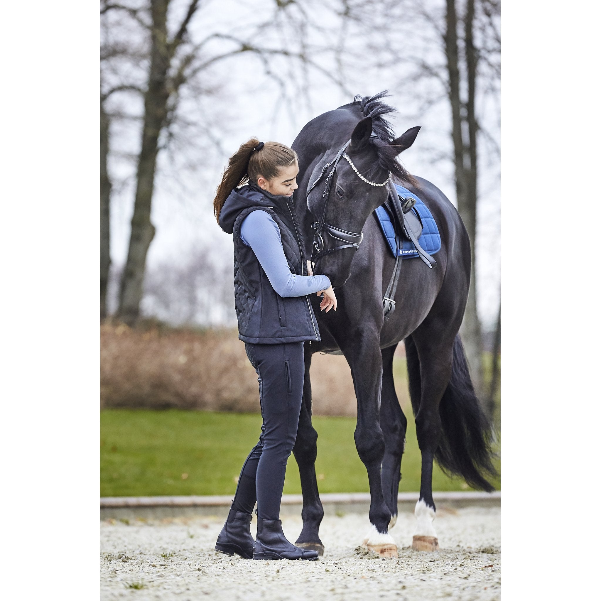 HorseGuard Mesh Glitter schabrak Dressyr