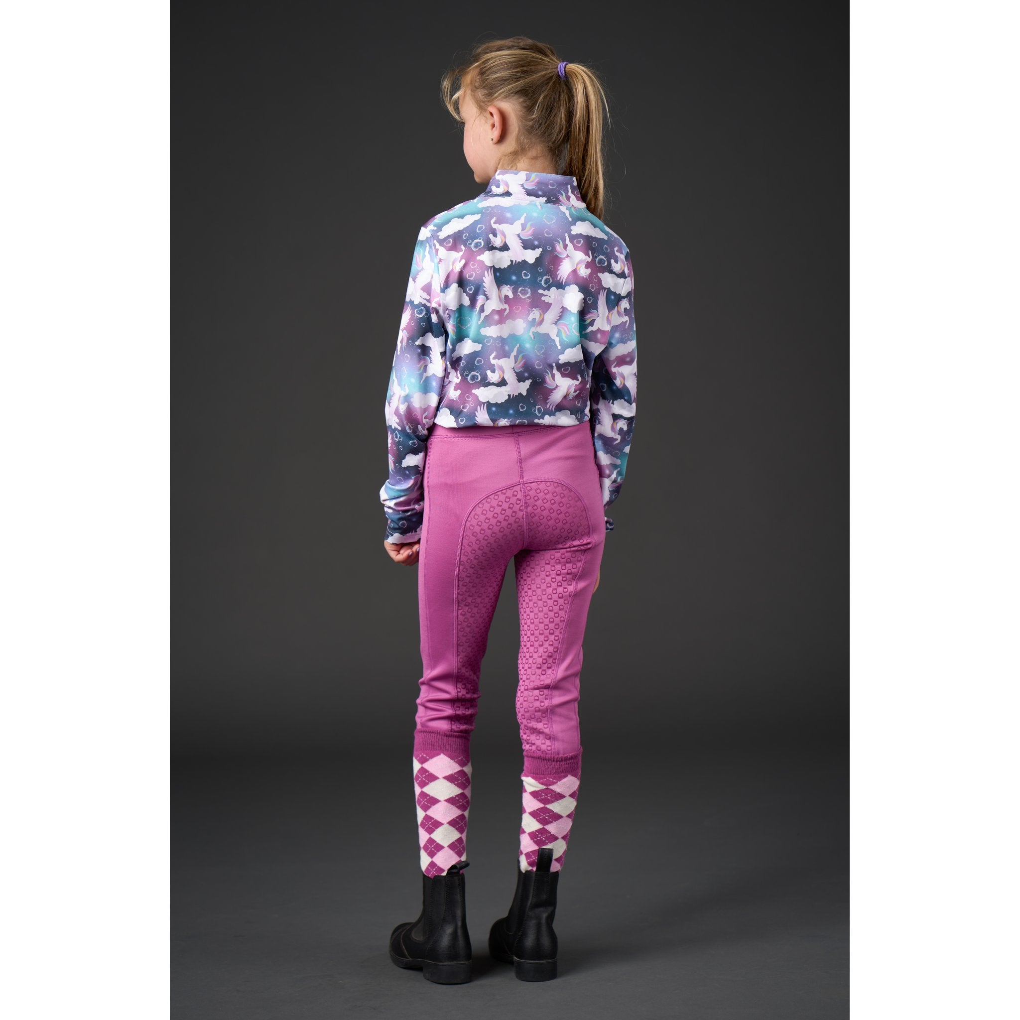 Equipage Sophia vinterridtights för barn, fullgrip