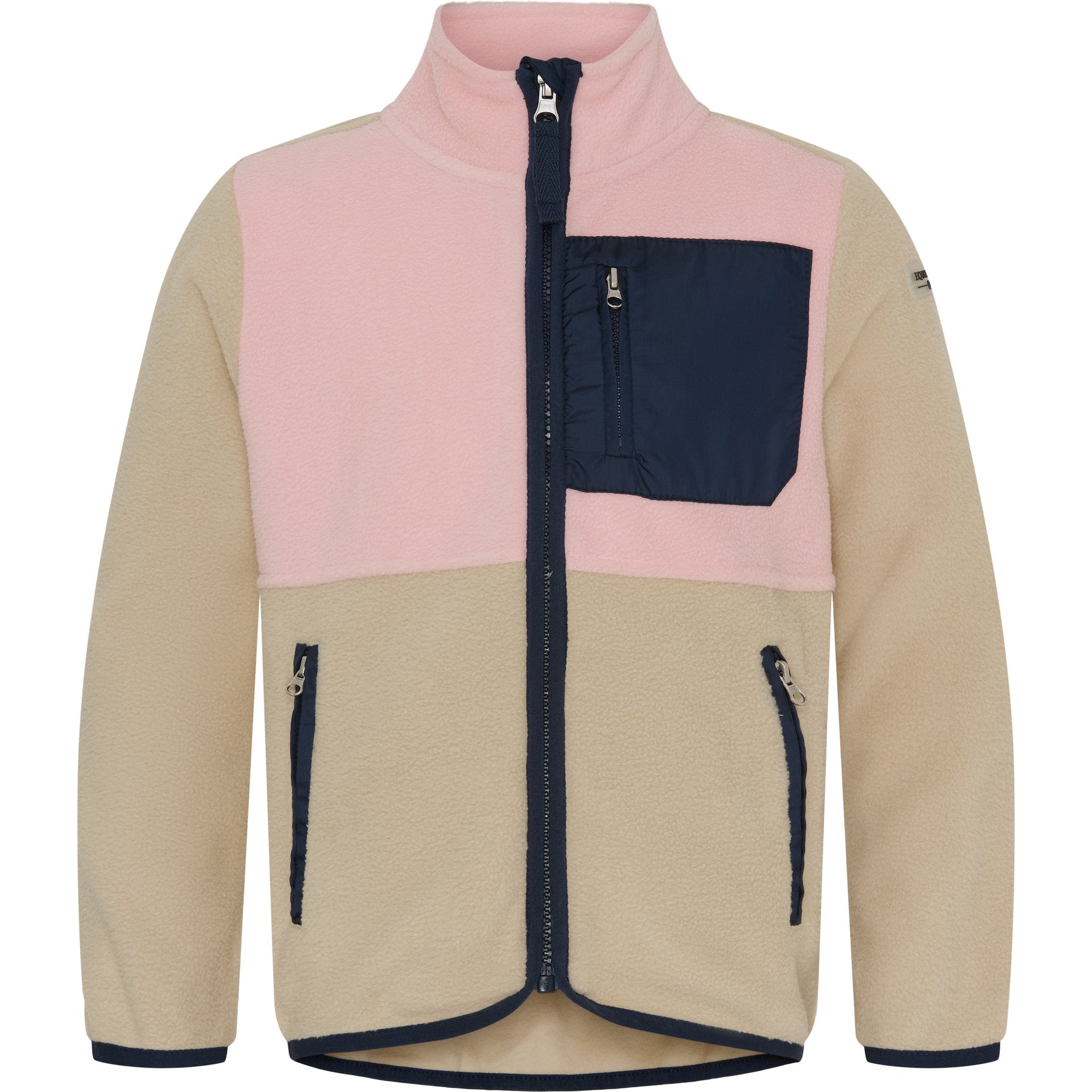 Equipage Minna zip fleece ridjacka för barn