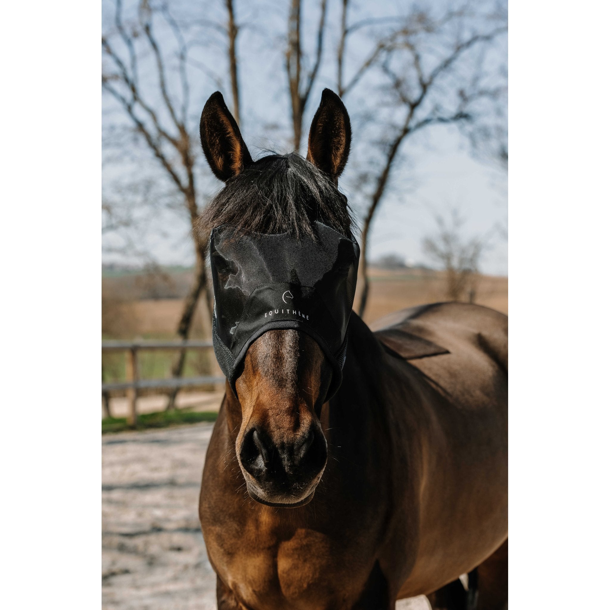 Equithème Mesh Flugluva/UV-mask utan öron
