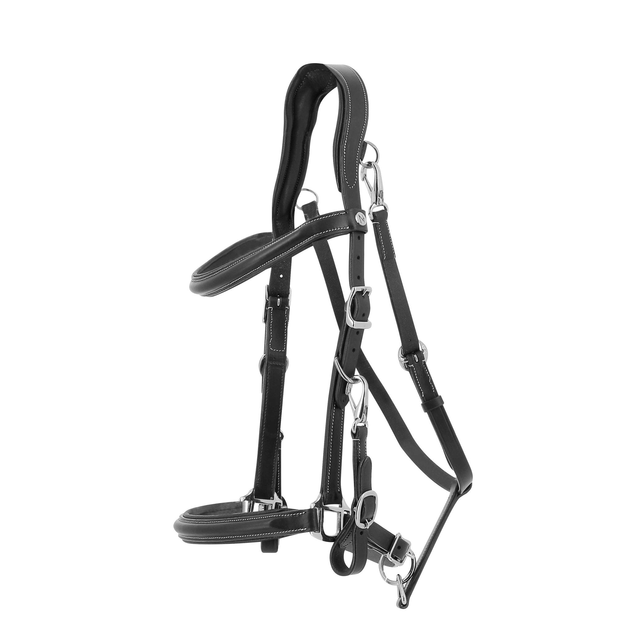 Norton Trekking Lädergrimma med bettfästen