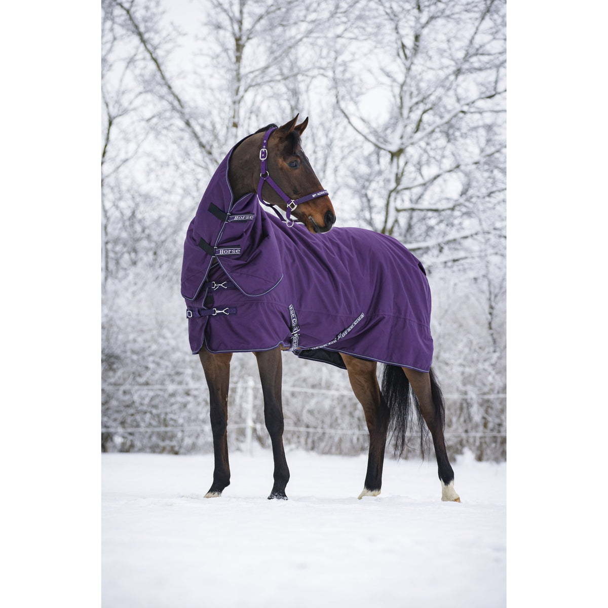 Horse Guard Millan 1200D turnout-täcke avtagbar hals 200g