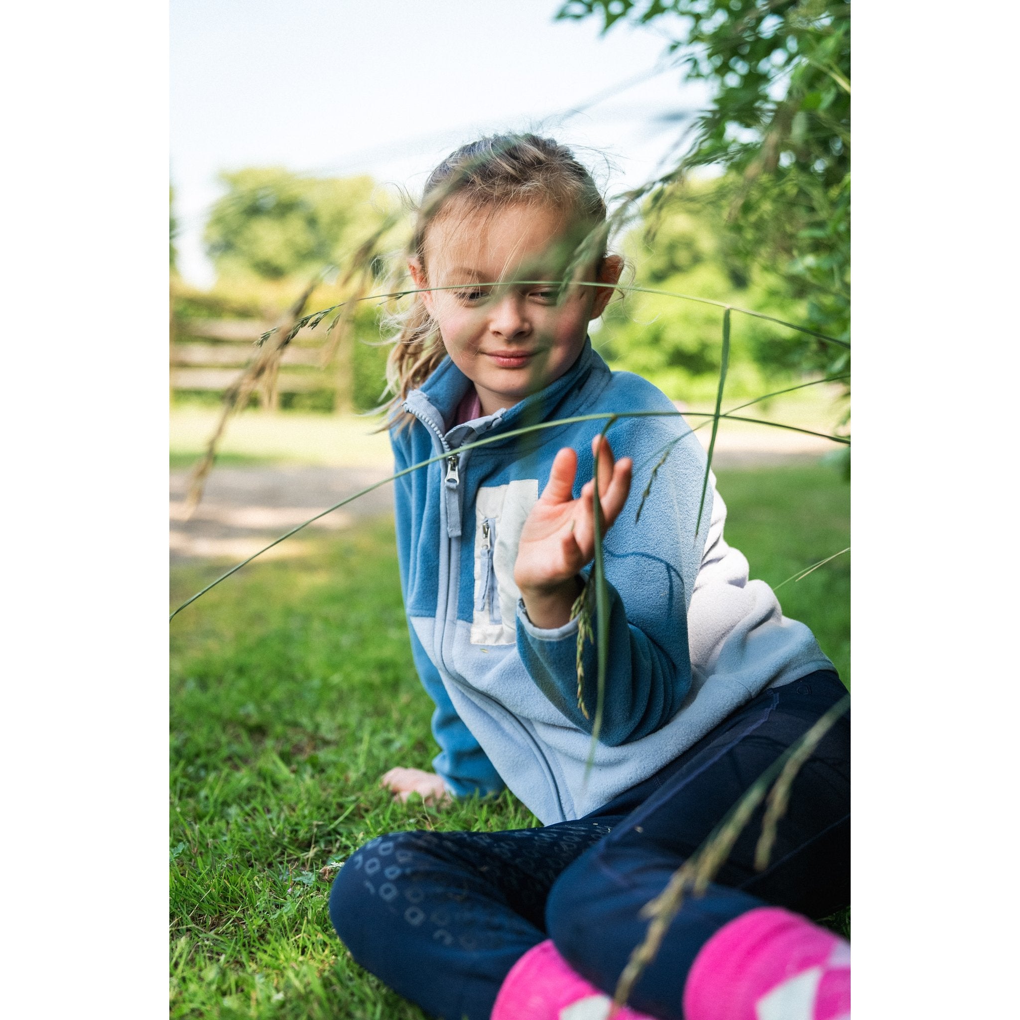 Equipage Thea zip cardigan kids