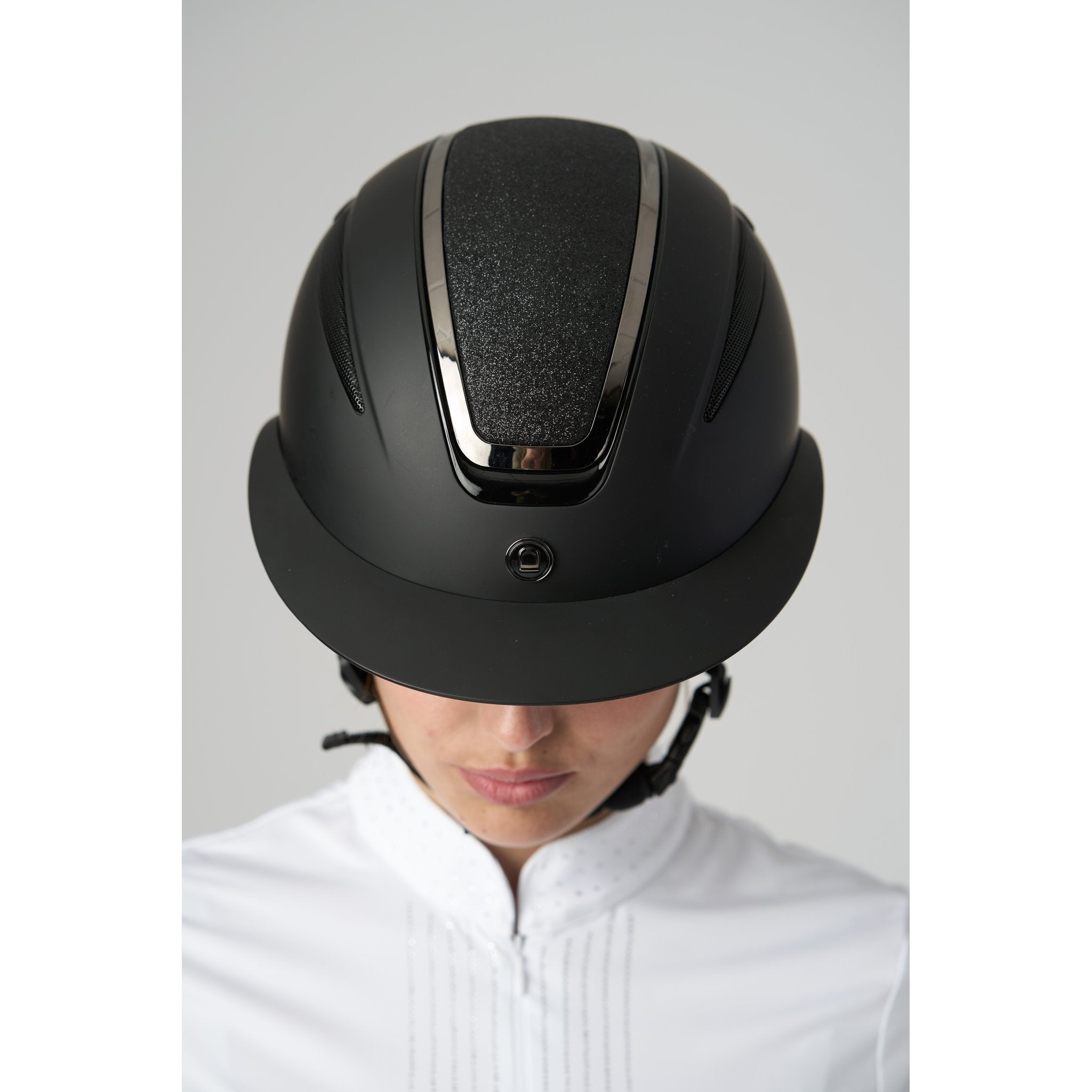 Equipage Guardian ridhjälm, Matt, Glitter topp