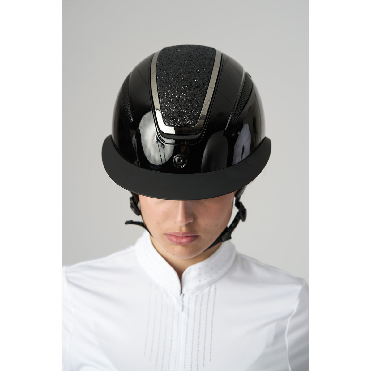 Equipage Mips Guardian ridhjälm, Glansig, Heavy Glitter top