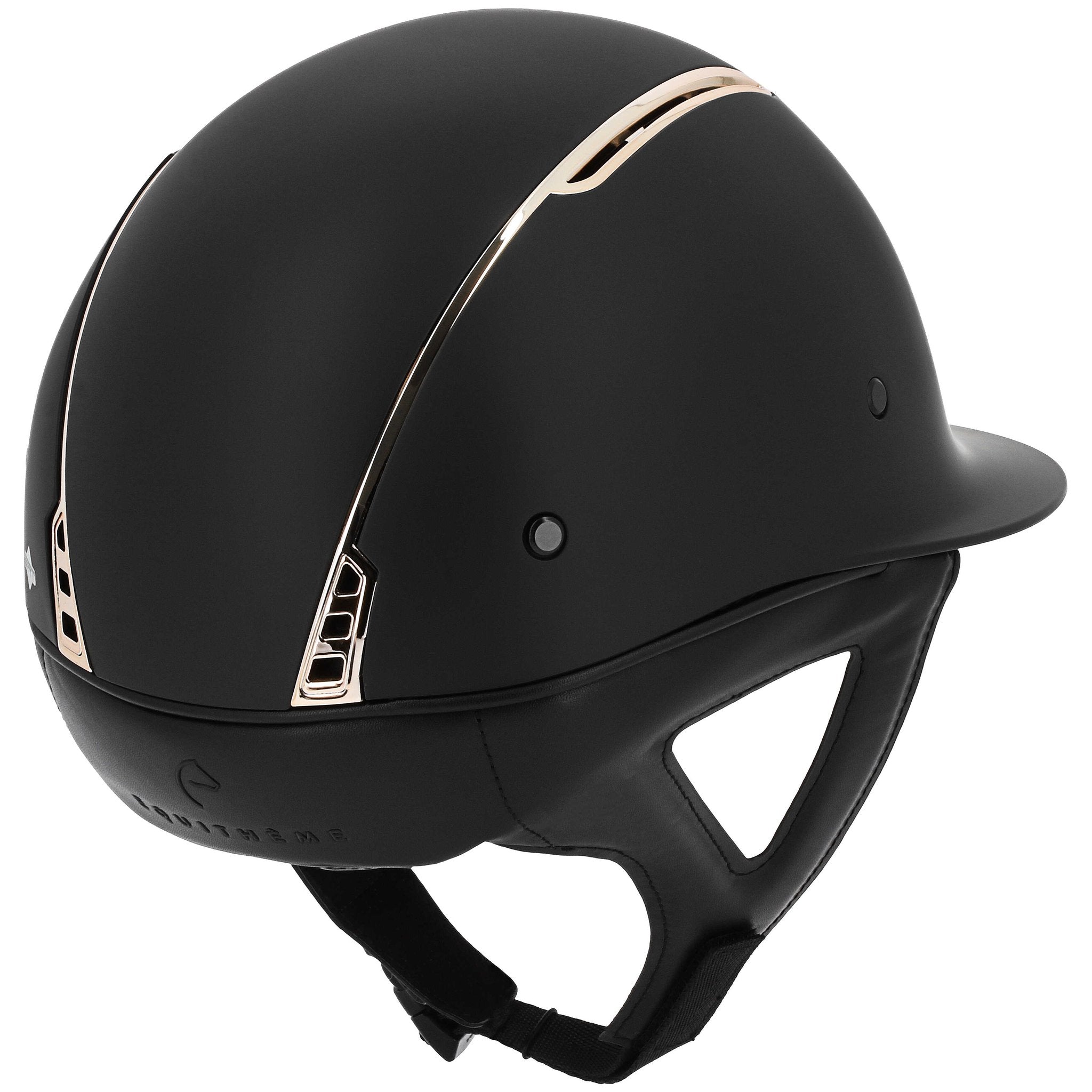 Equithème Soazy Ridhjälm med solskärm Rosé gold Chrome