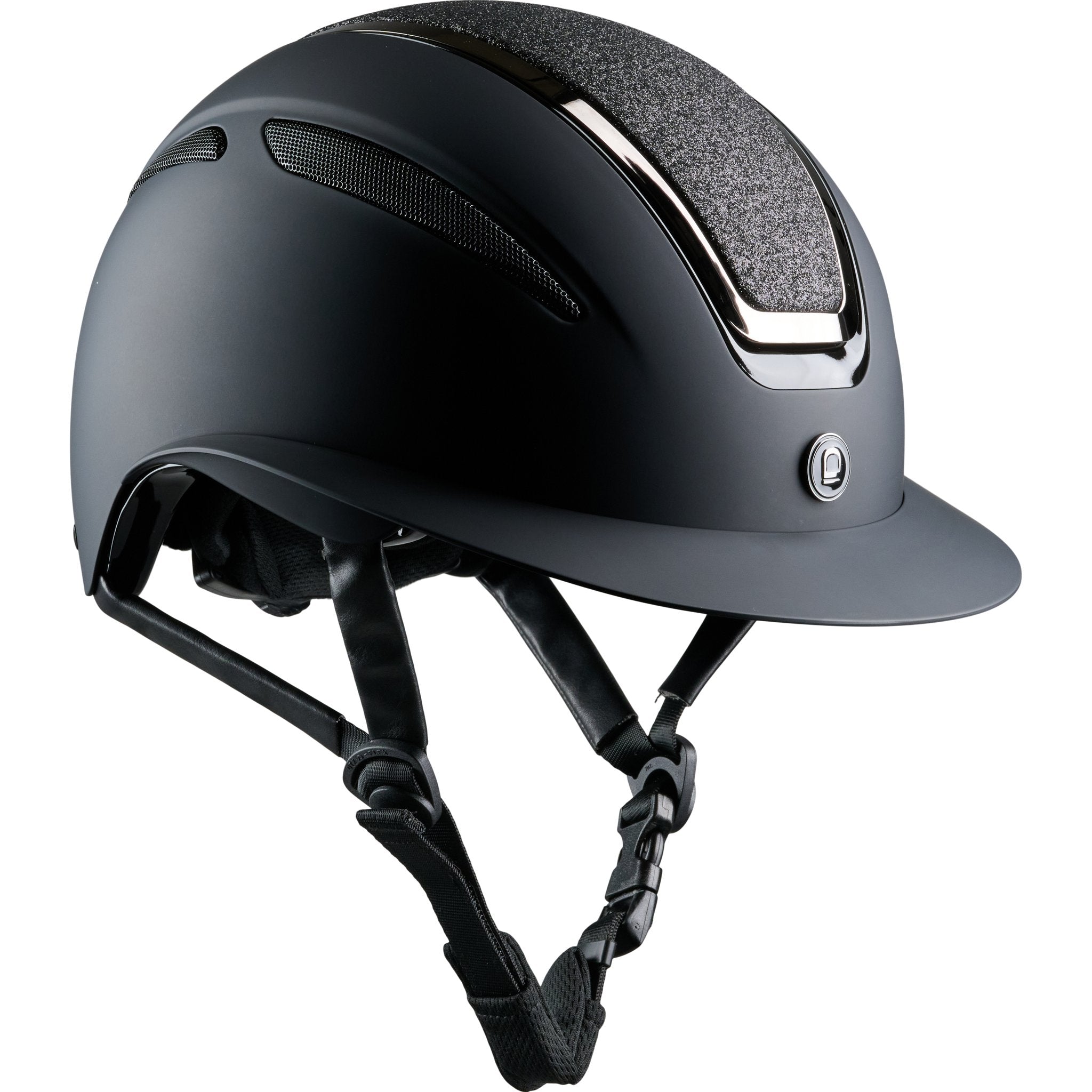 Equipage Guardian ridhjälm, Matt, Glitter topp