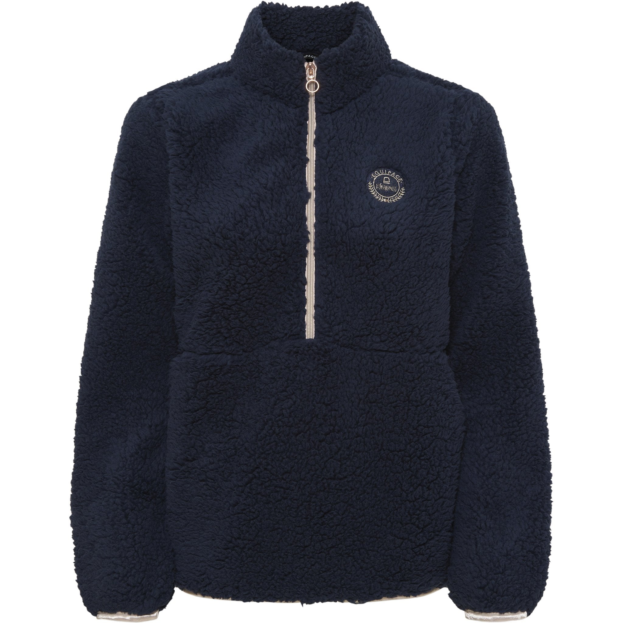 Equipage Joelle Half-zip teddy ridjacka
