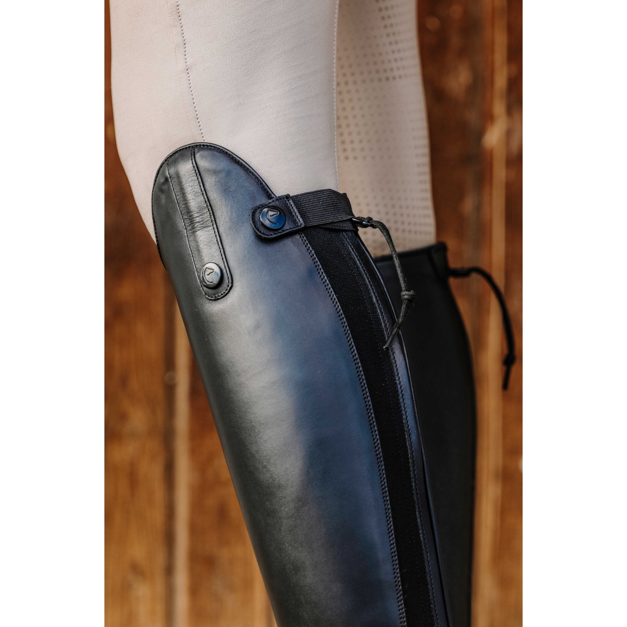 Equithème Leather Lace-Up Ridstövel