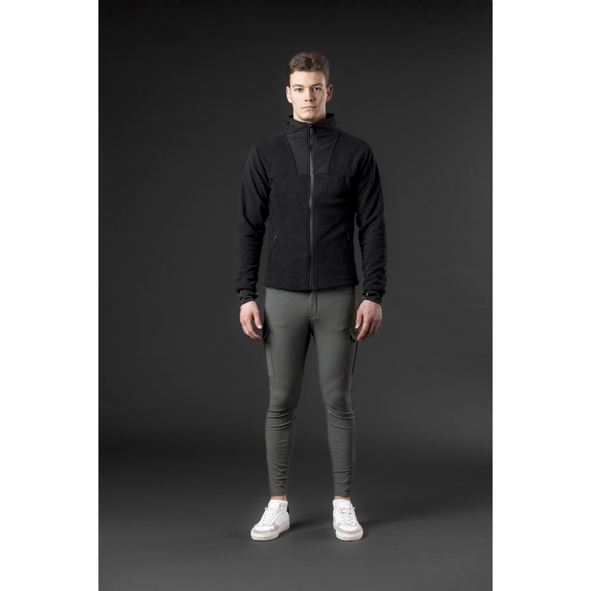 CATAGO MEN Aiden Zip ridjacka i polar fleece