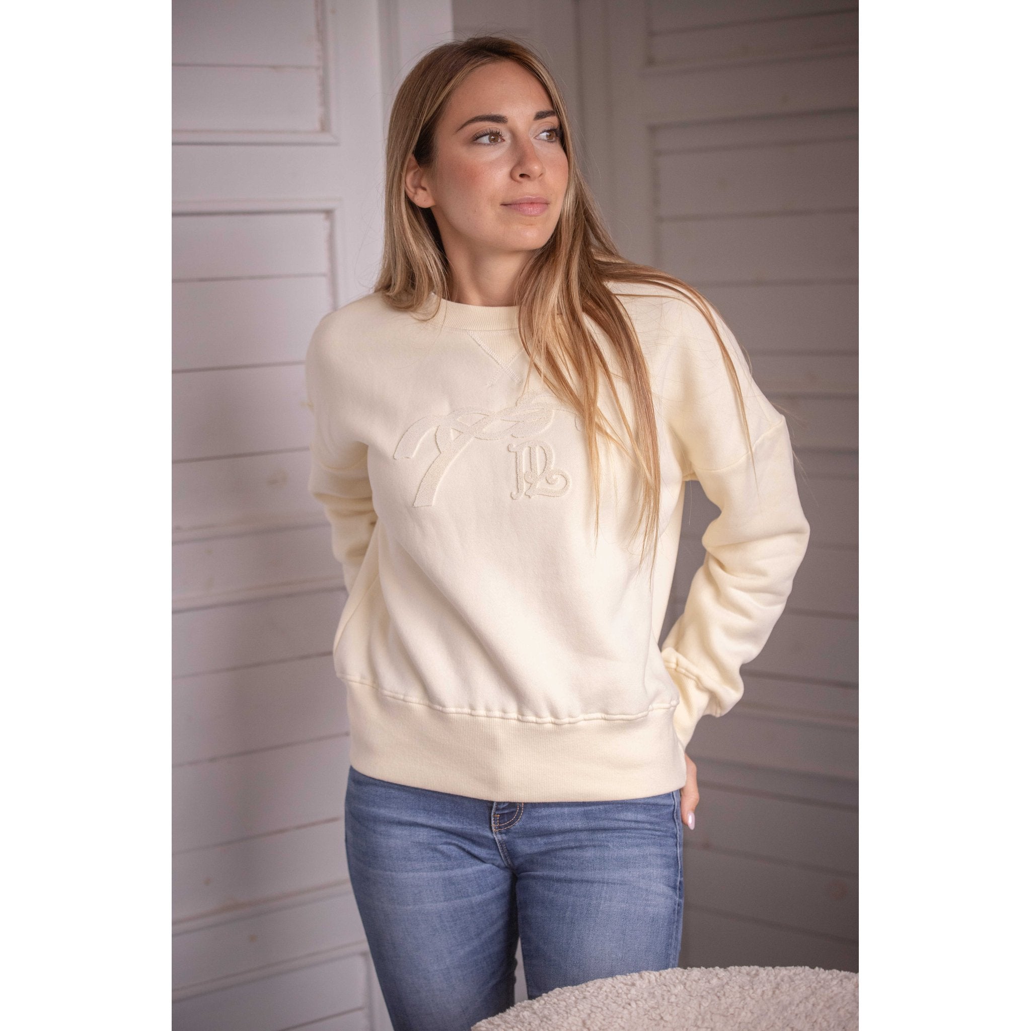 Penelope Bianca Sweatshirt