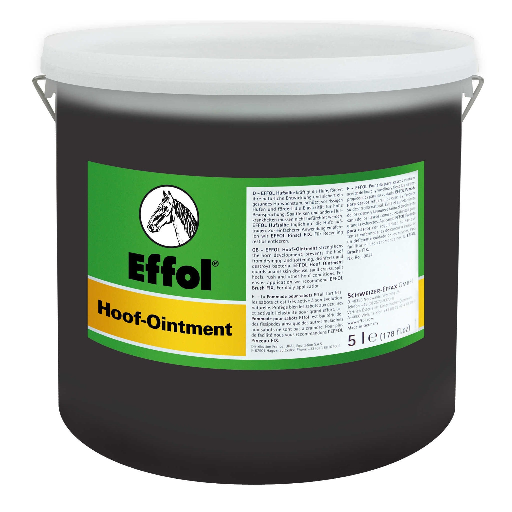Effol Hovfett svart 5 l