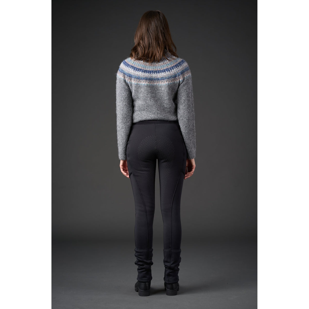 Equipage Austin fleece jodhpurtights, fullgrip
