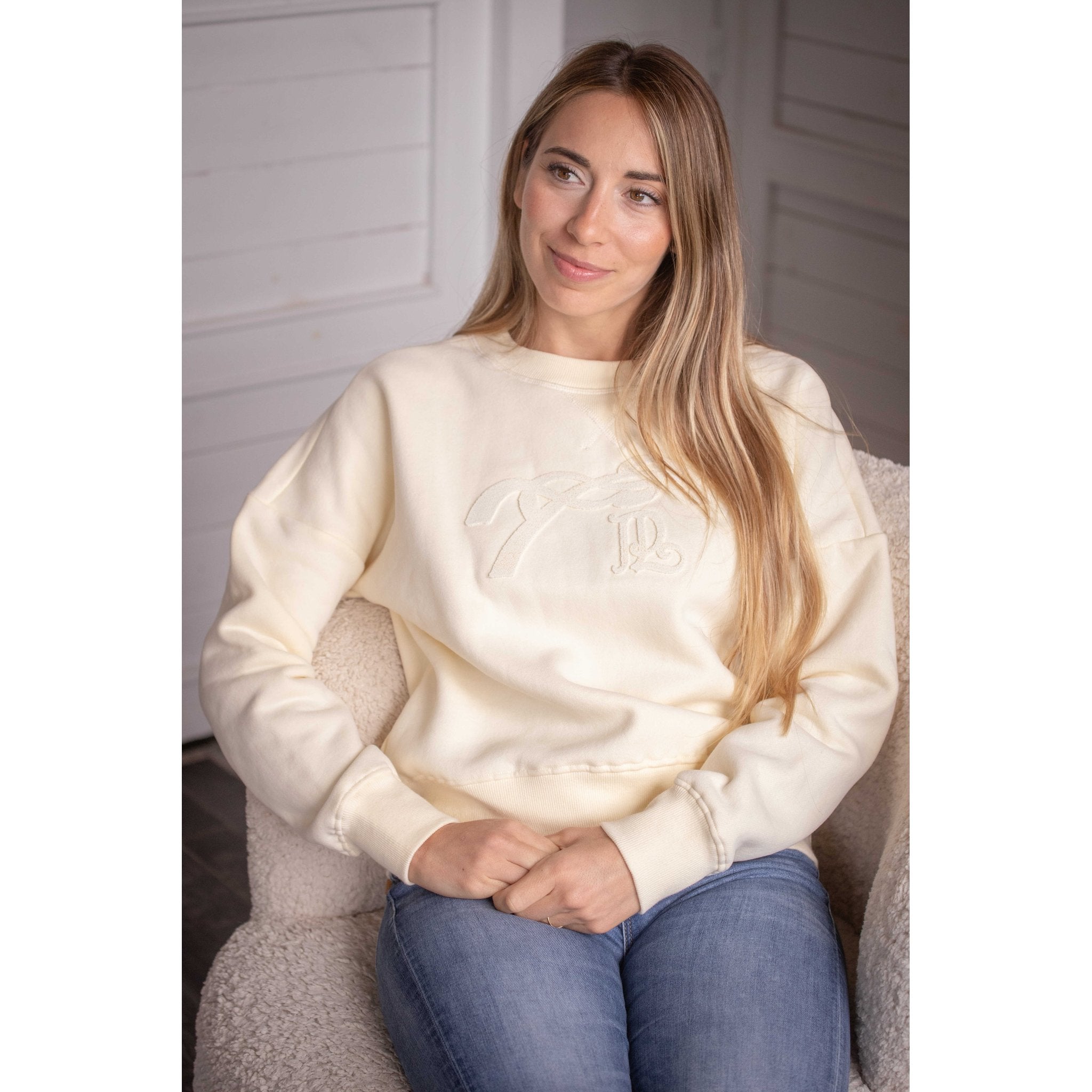 Penelope Bianca Sweatshirt