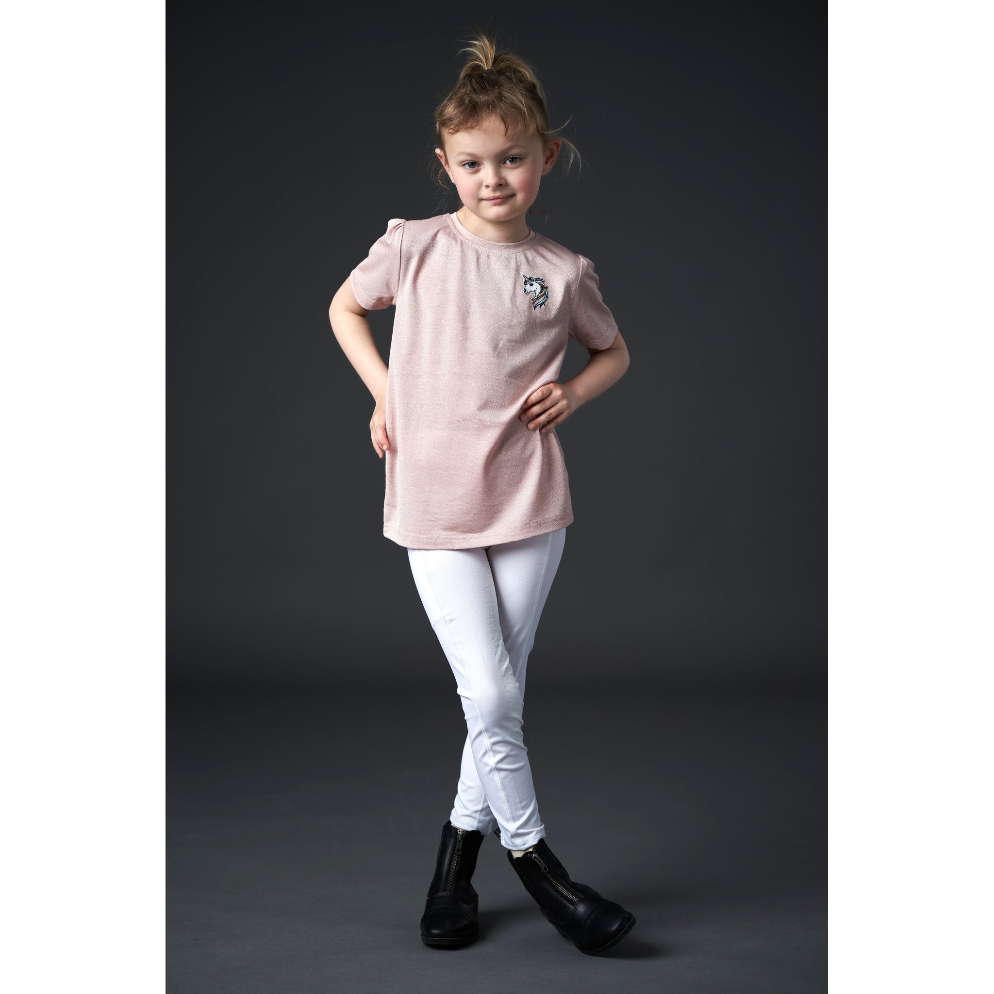 Equipage Molly ridtights med fullt grepp för barn
