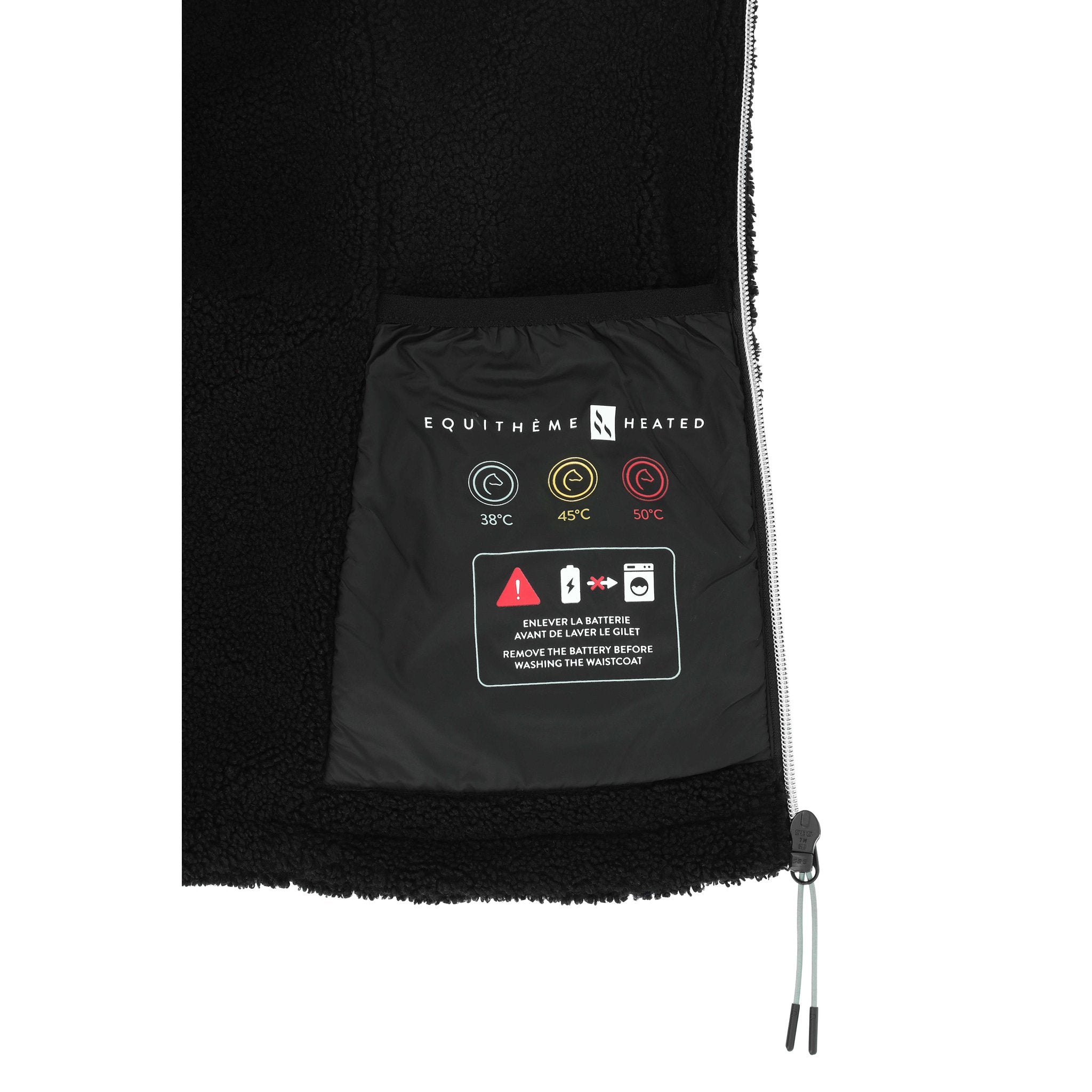 Equitheme Heated väst fleece Valery