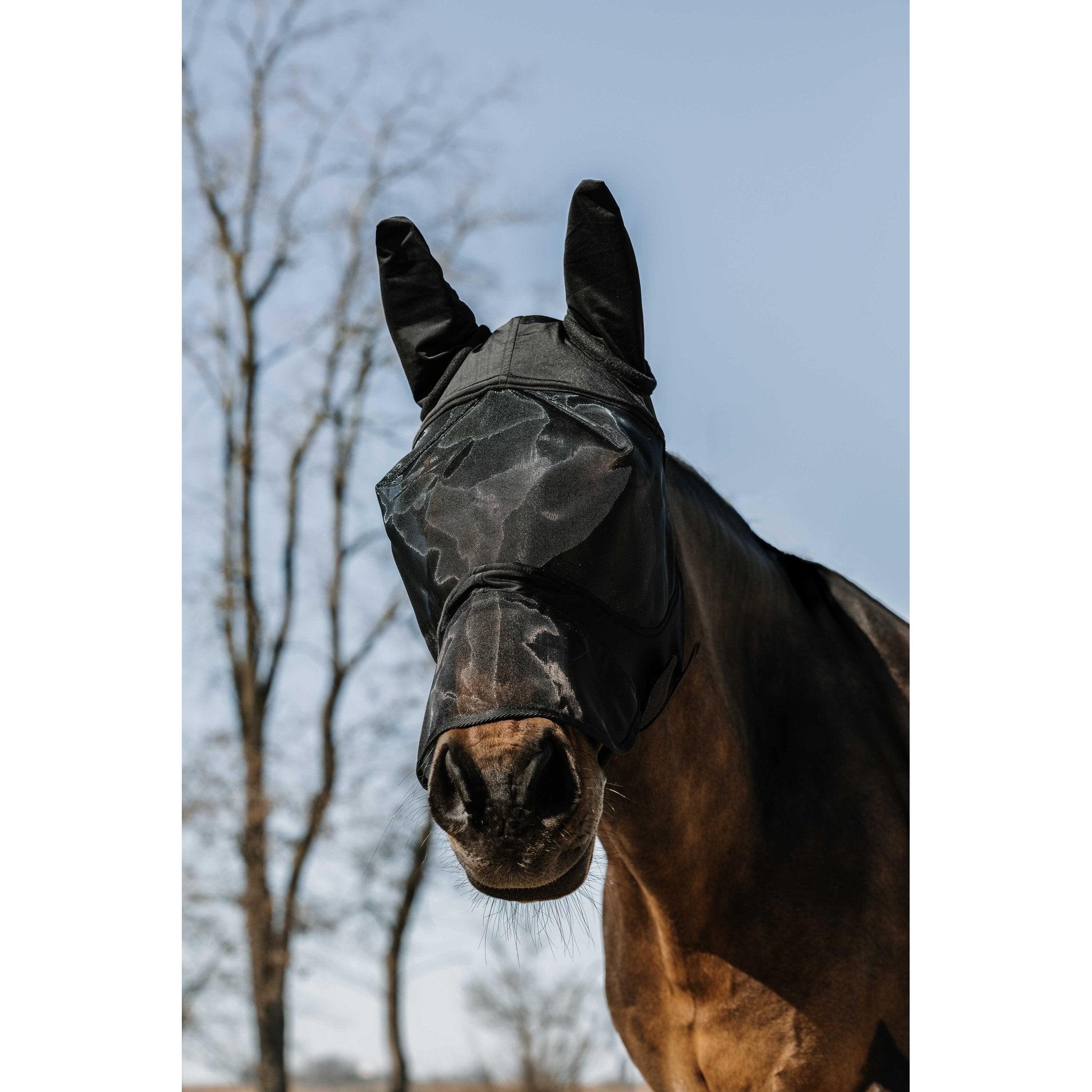 Equithème Soft Flugluva/UV-mask + nosskydd