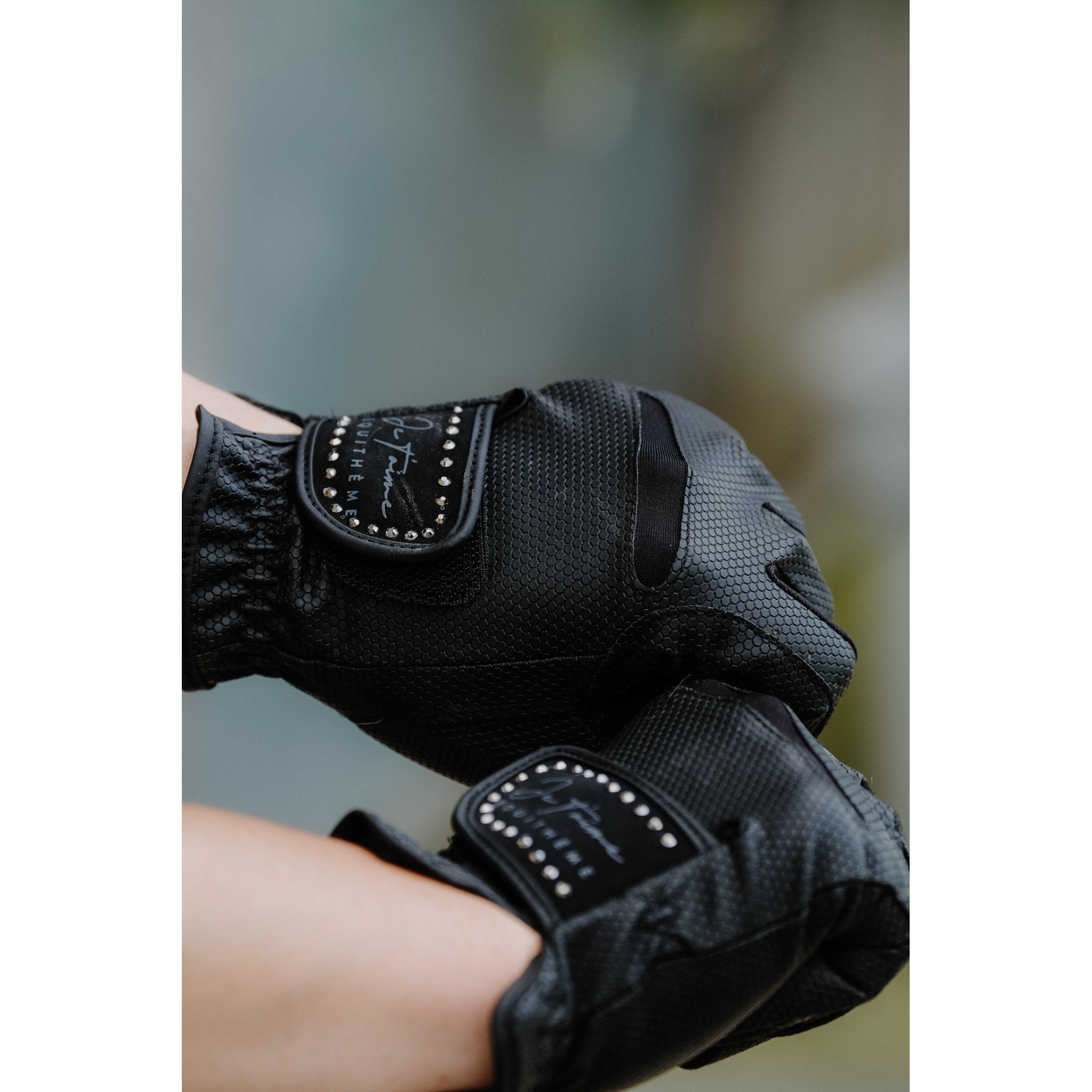 Equithème Je t'aime Strass Handskar
