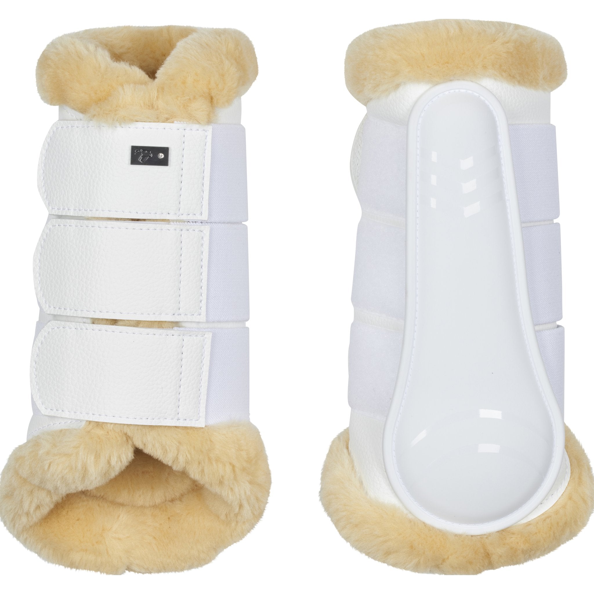 CATAGO Dressyrsenskydd m. im. fårskin