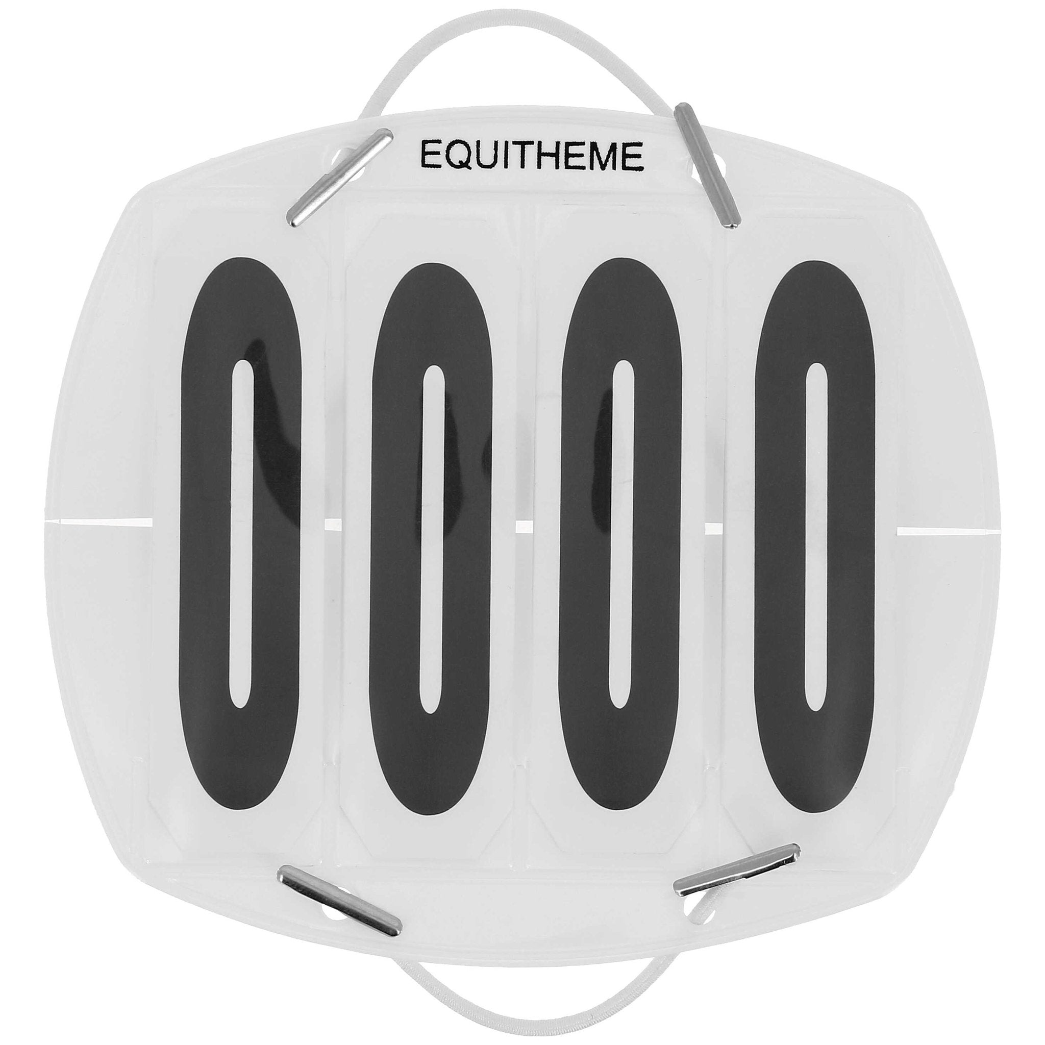 Equitheme nummerlapp 4 siffror